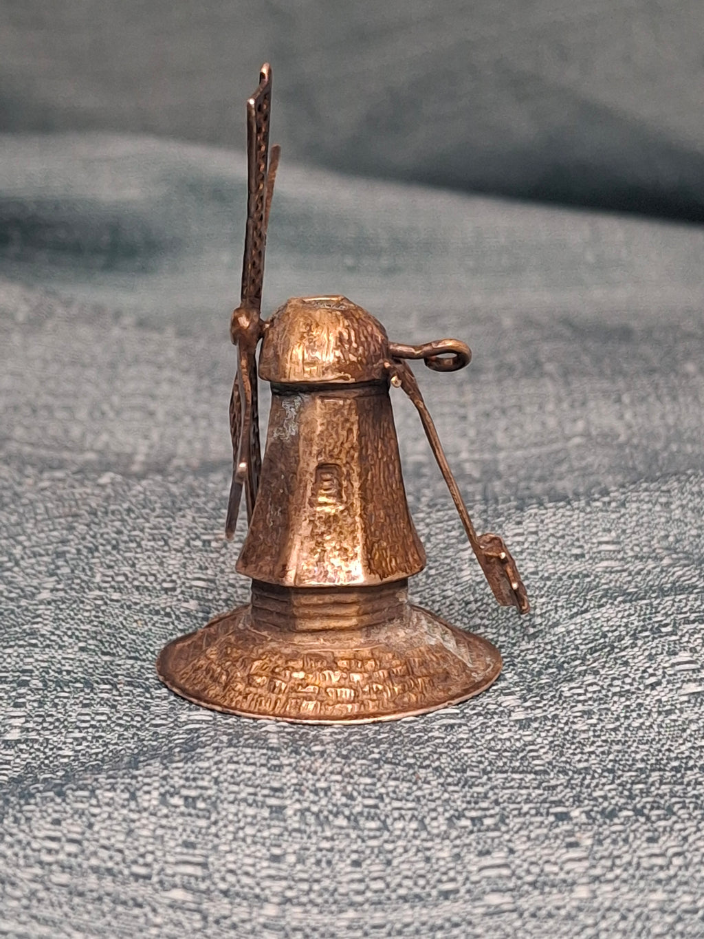 Antique Dutch Silver Windmill Spice Tower Besamim Judaica c.1900 J. Greenstein