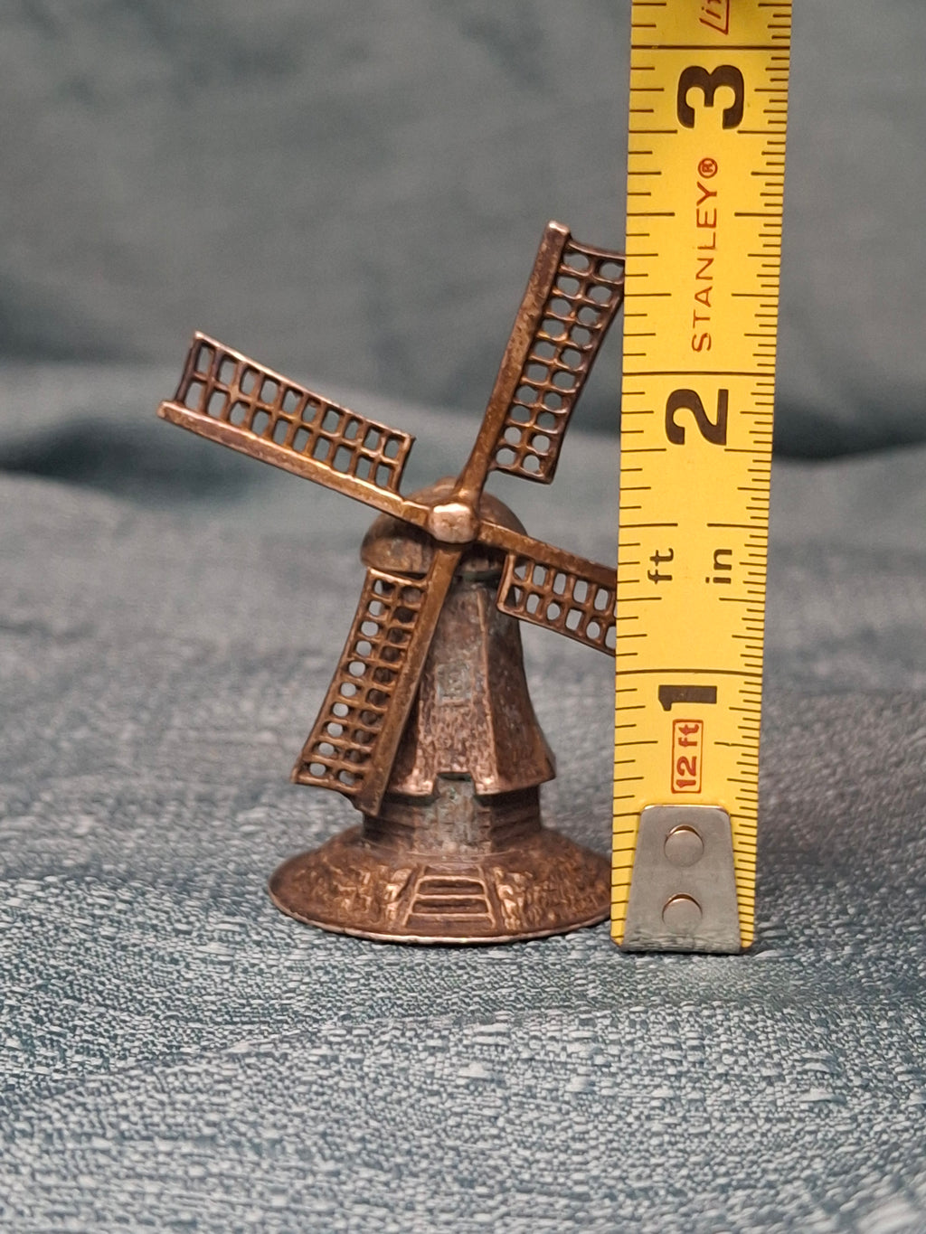 Antique Dutch Silver Windmill Spice Tower Besamim Judaica c.1900 J. Greenstein