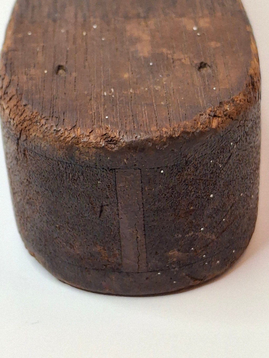 Antique 19th Century Wooden Grogger Noisemaker | Hand-Carved Purim Ratchet Rattle | Primitive Folk Art Judaica War Alarm