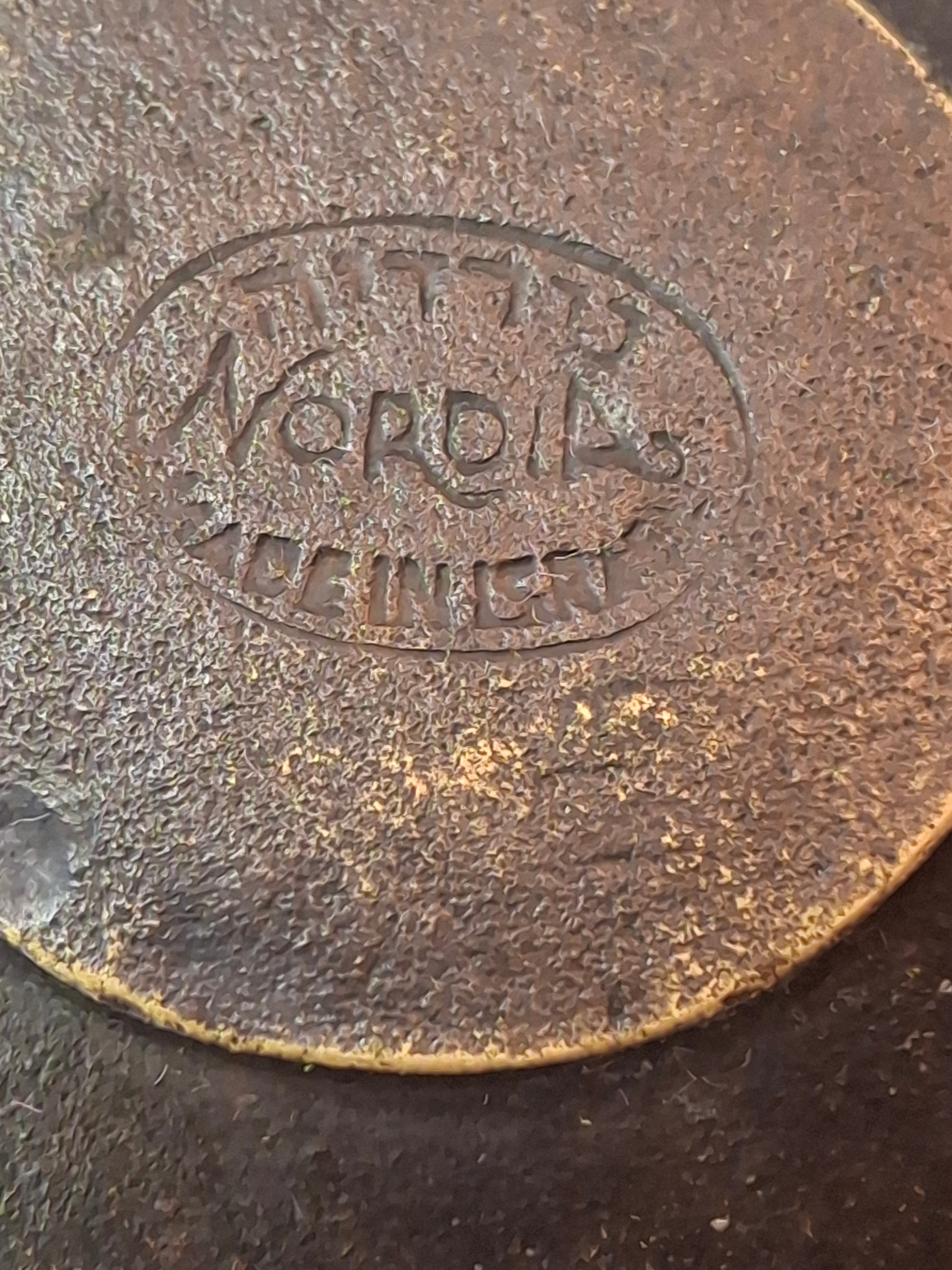 Set of 4 Vintage Nordia Israel Brass Ashtrays - MCM Judaica Trinket Dishes - 1950s/60s