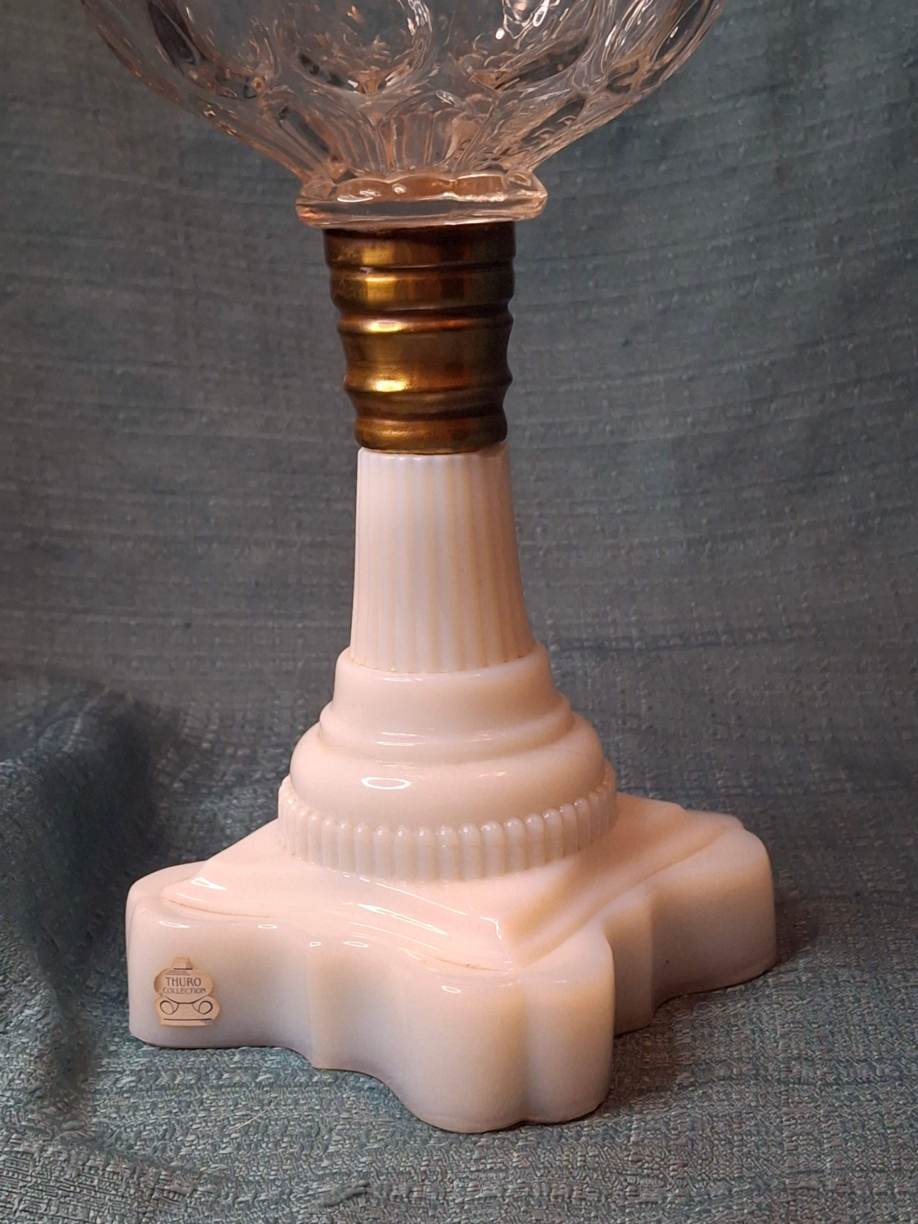 Antique Plume & Atwood "Oil Guard" Stand Lamp – Catherine Thuro Collection