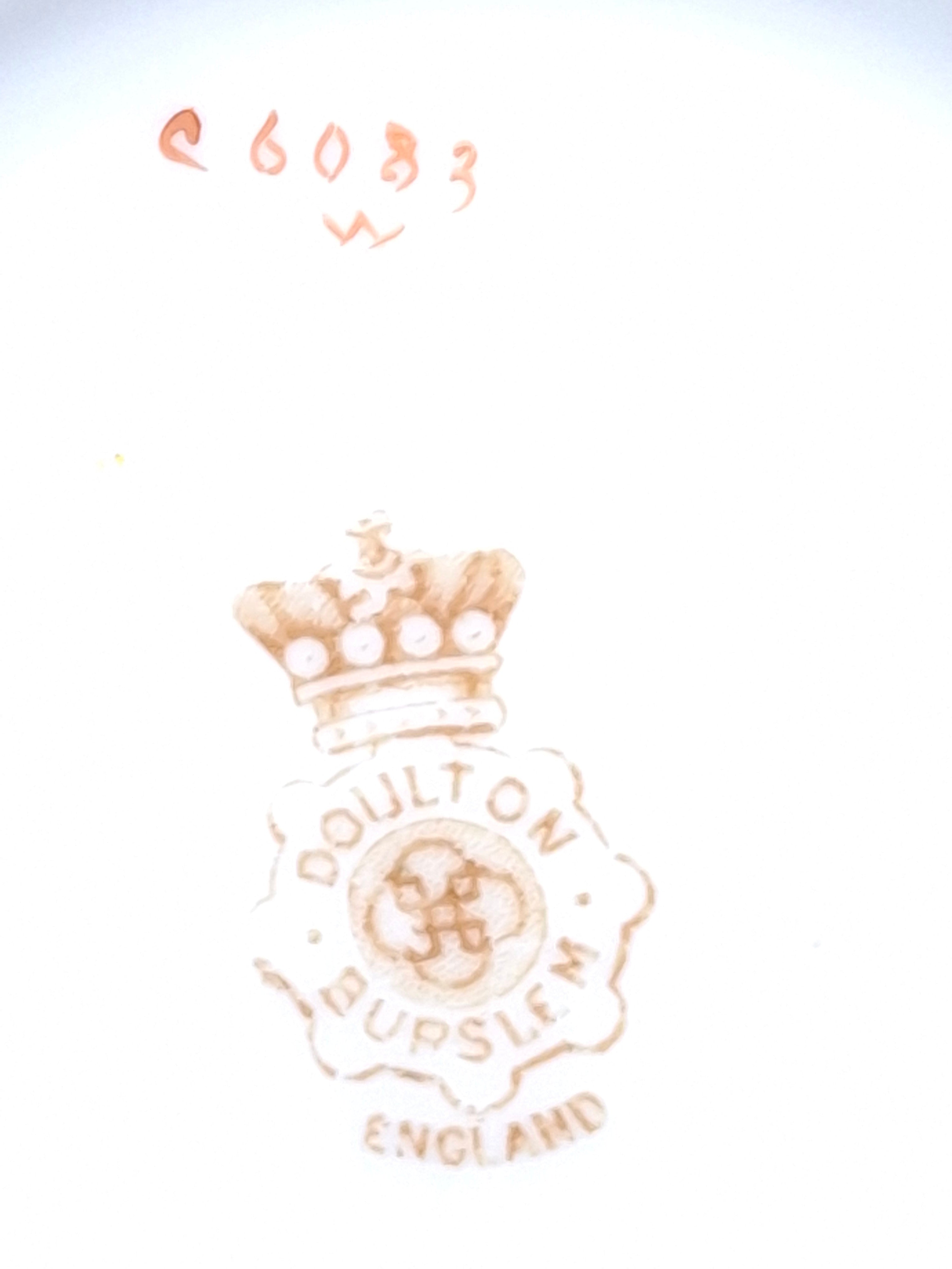 Antique Doulton Burslem Triple Handled Tyg Loving Cup / Netilat Yadayim Ritual Wash Cup c.1891