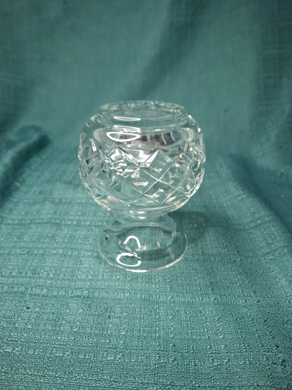Waterford Crystal Glandore 4" Petite Flower Vase - Signed Irish Lead Crystal Bud Vase