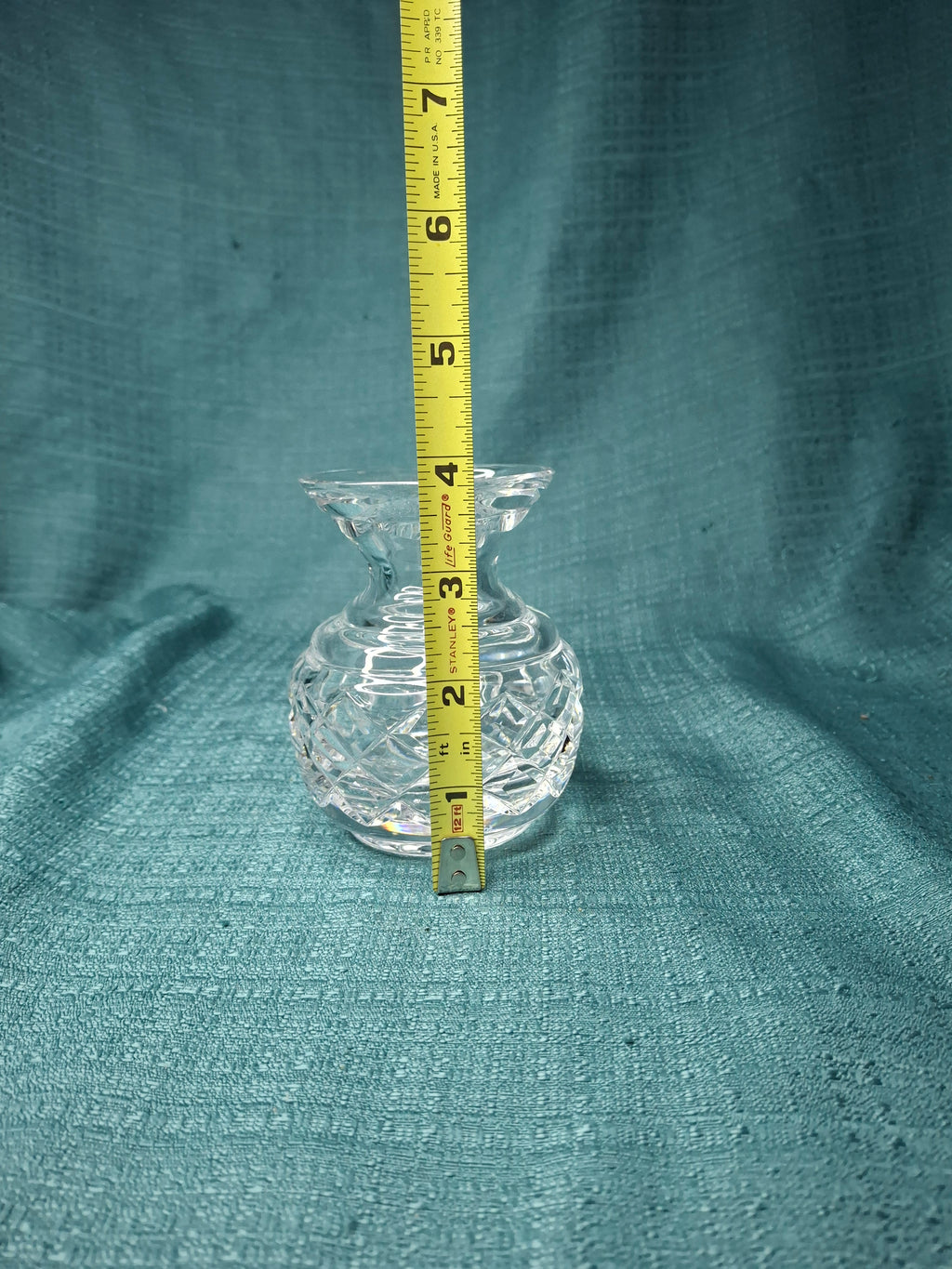 Waterford Crystal Glandore 4" Petite Flower Vase - Signed Irish Lead Crystal Bud Vase