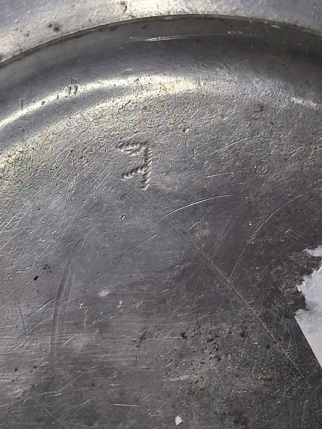 Extremely Rare 1761 Signed Judaica Pewter Purim Plate – Israel Ben Meir of Bischwiller