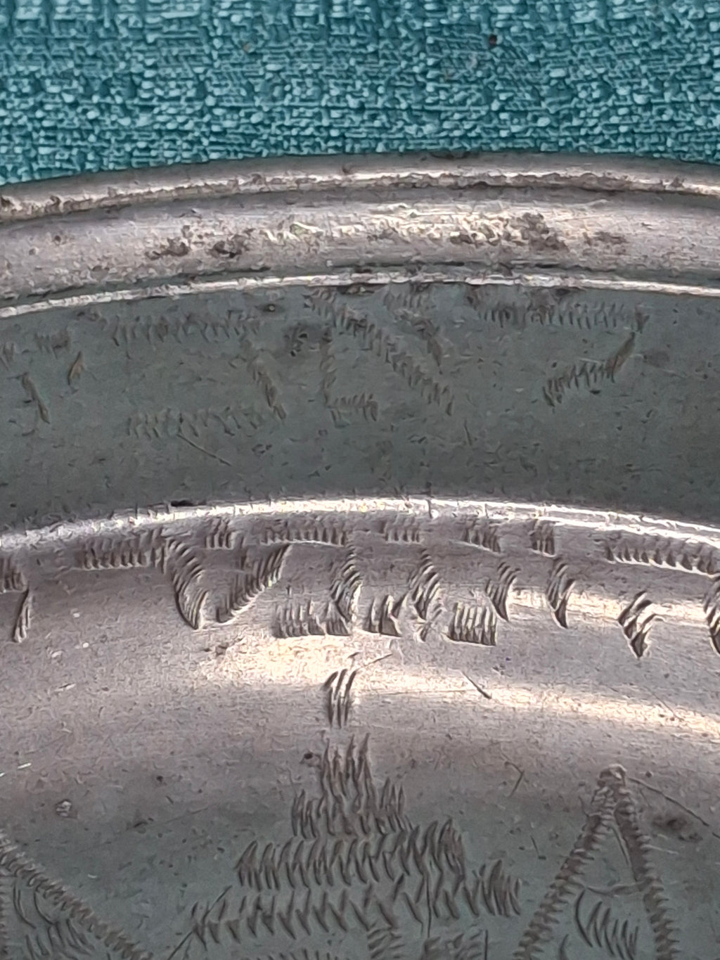 Extremely Rare 1761 Signed Judaica Pewter Purim Plate – Israel Ben Meir of Bischwiller