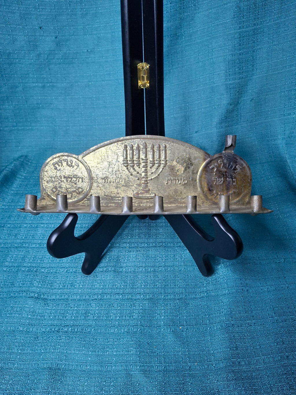 COMPLETE 1909 TOBIAS COHEN ARCHIVE: Rare "Dual-Use" Smithsonian-Identical Menorah & Original Production Model Pair