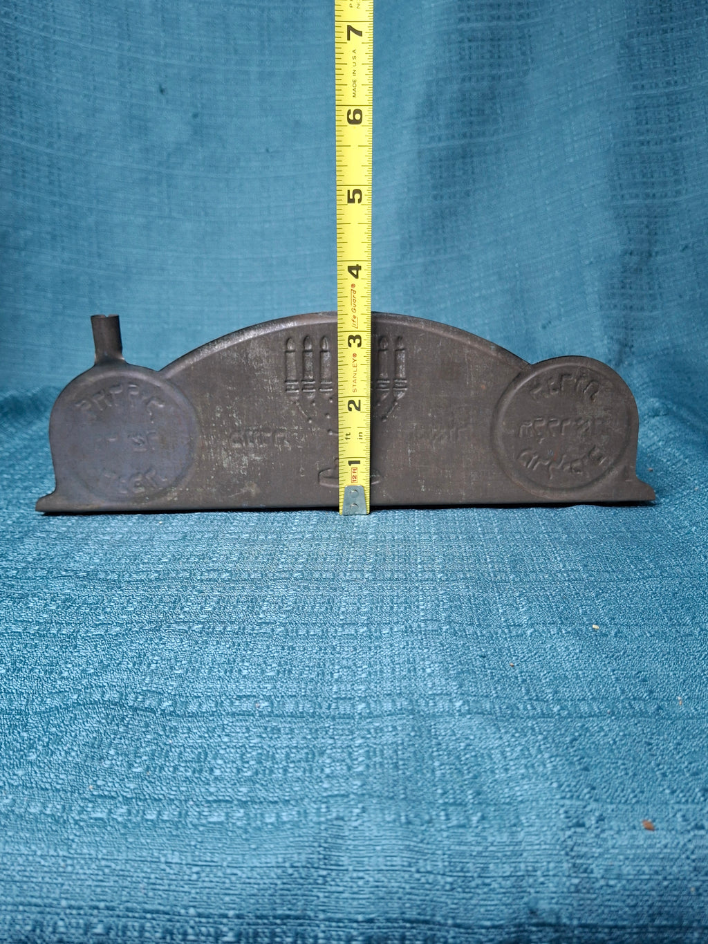 COMPLETE 1909 TOBIAS COHEN ARCHIVE: Rare "Dual-Use" Smithsonian-Identical Menorah & Original Production Model Pair