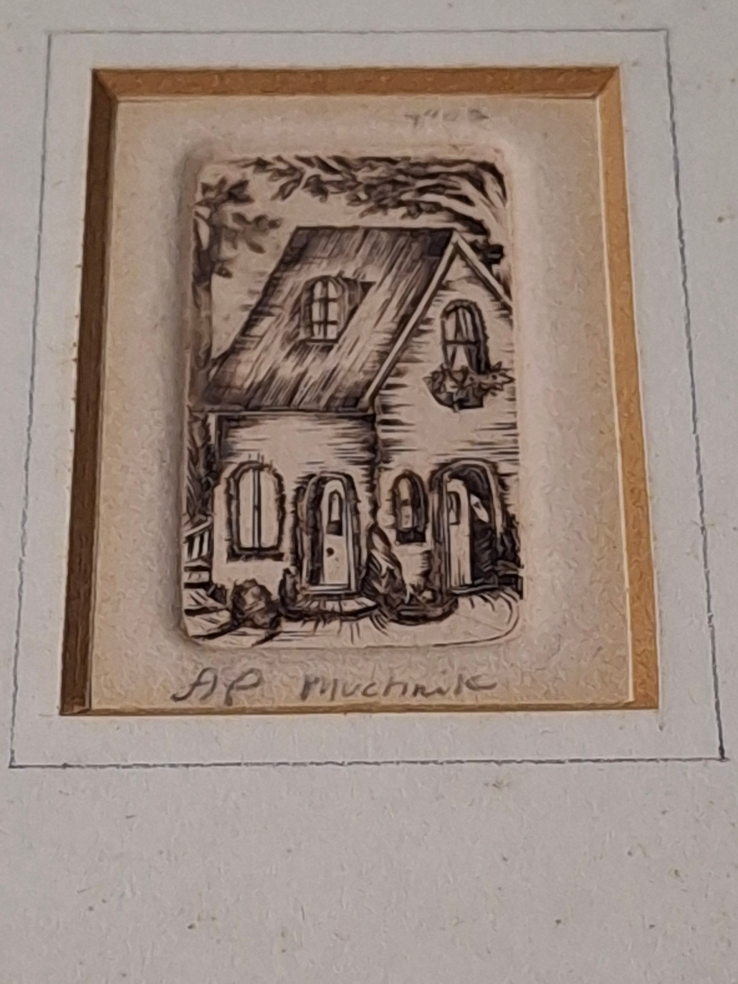Michoel Muchnik Signed Triptych Lithograph Artist Proof AP Jerusalem Yerushalayim