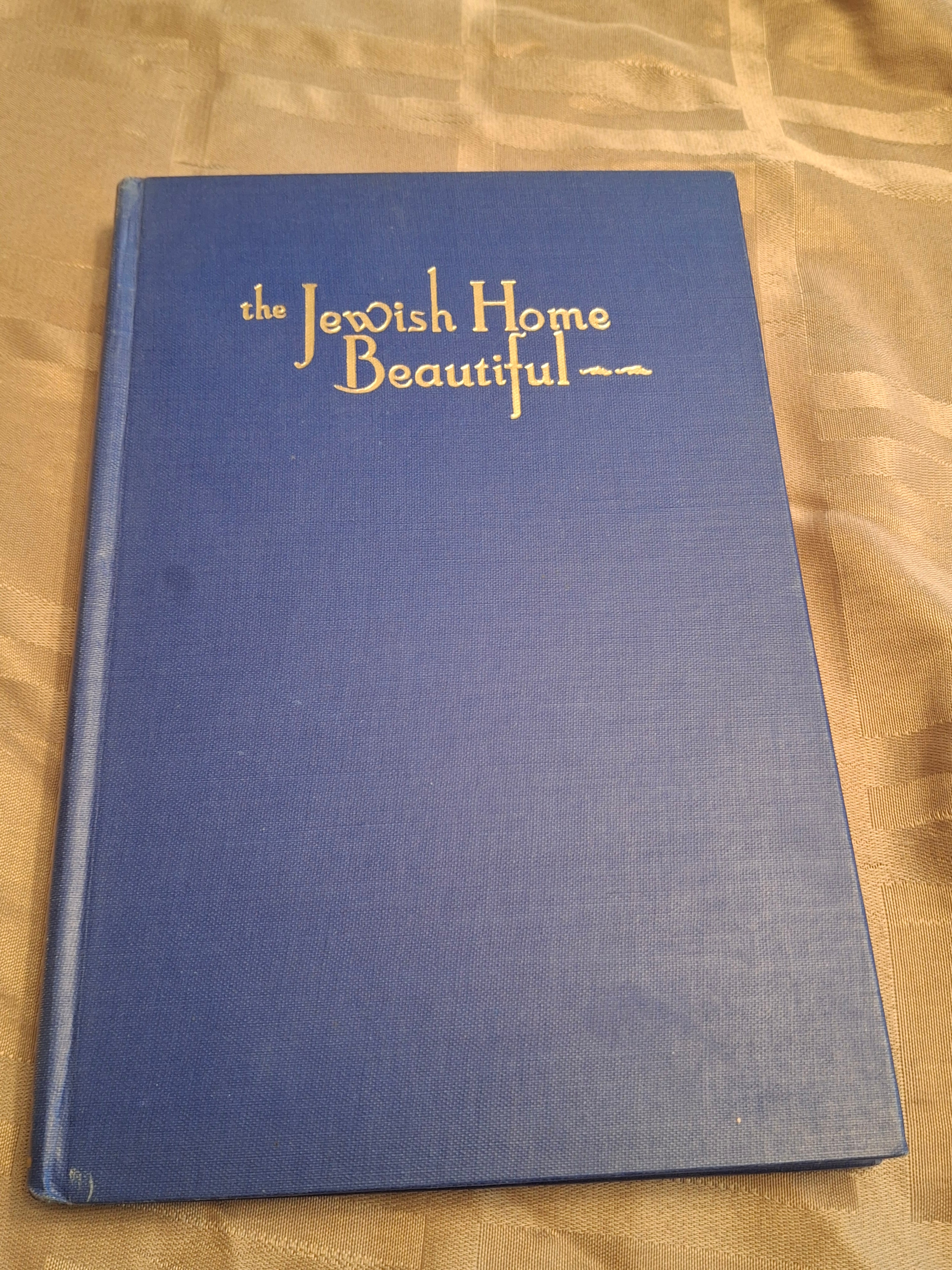 Vtg 1955 The Jewish Home Beautiful Hardcover Cookbook 8th Printing Greenberg Silverman Judaica