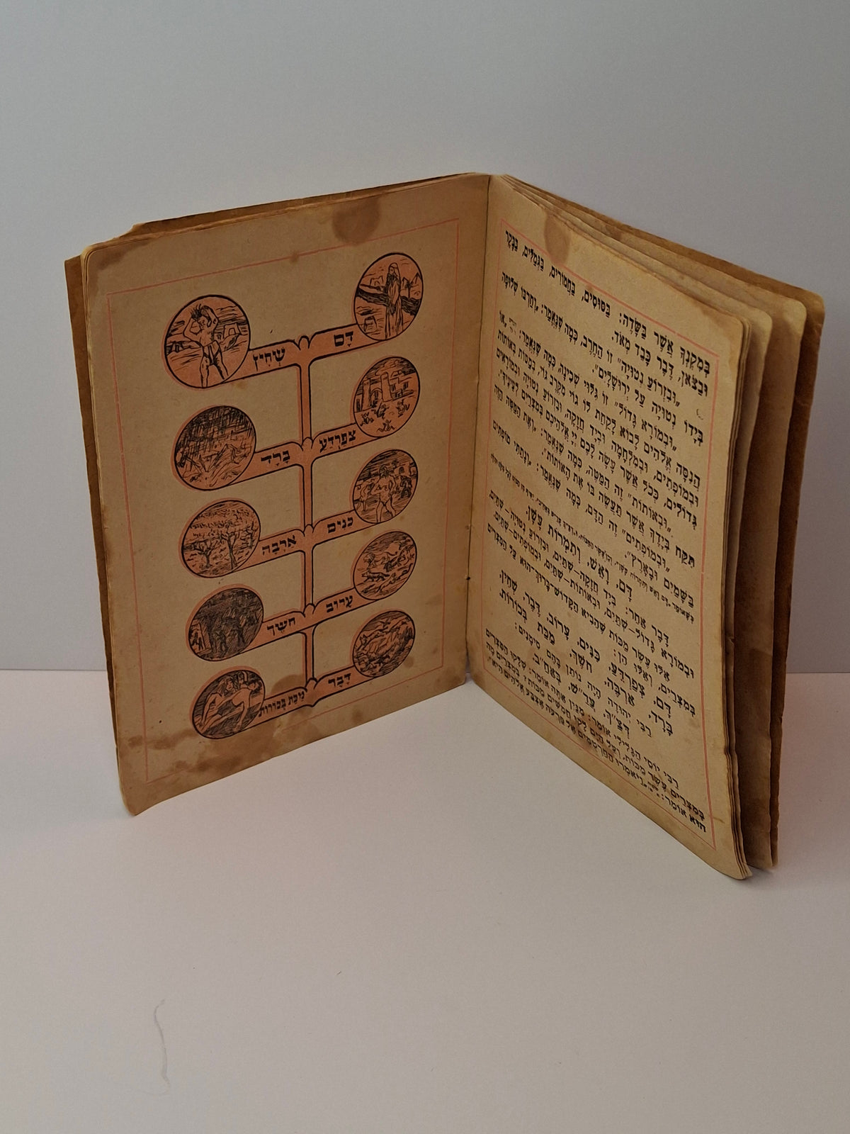 Vintage 1949 Israeli Haggadah Shel Pesach Illustrated Eshkol Press Jerusalem Israel