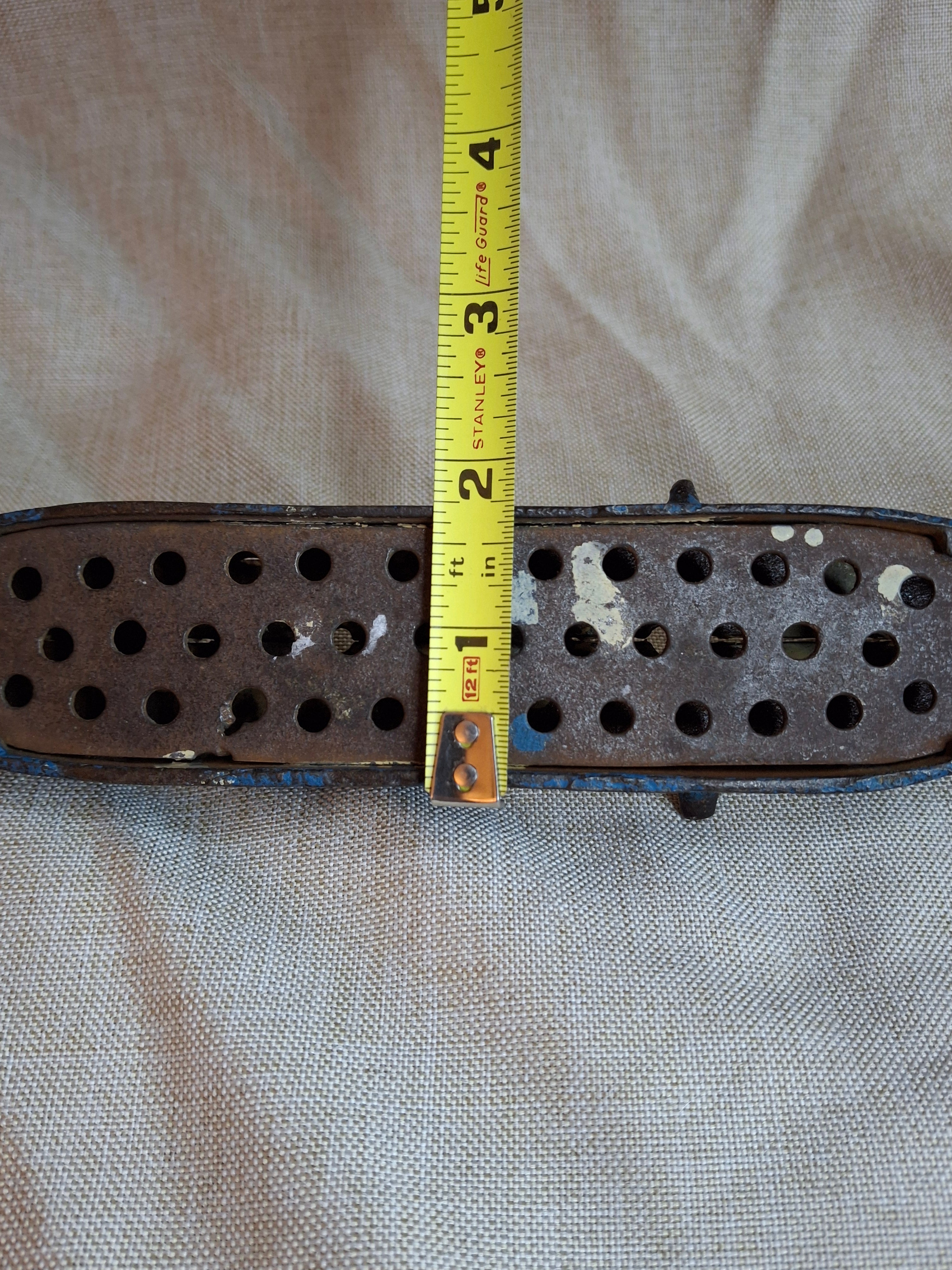 Antique 1915 Kenton Cast Iron Battleship Still Bank - Large 8.5" Model