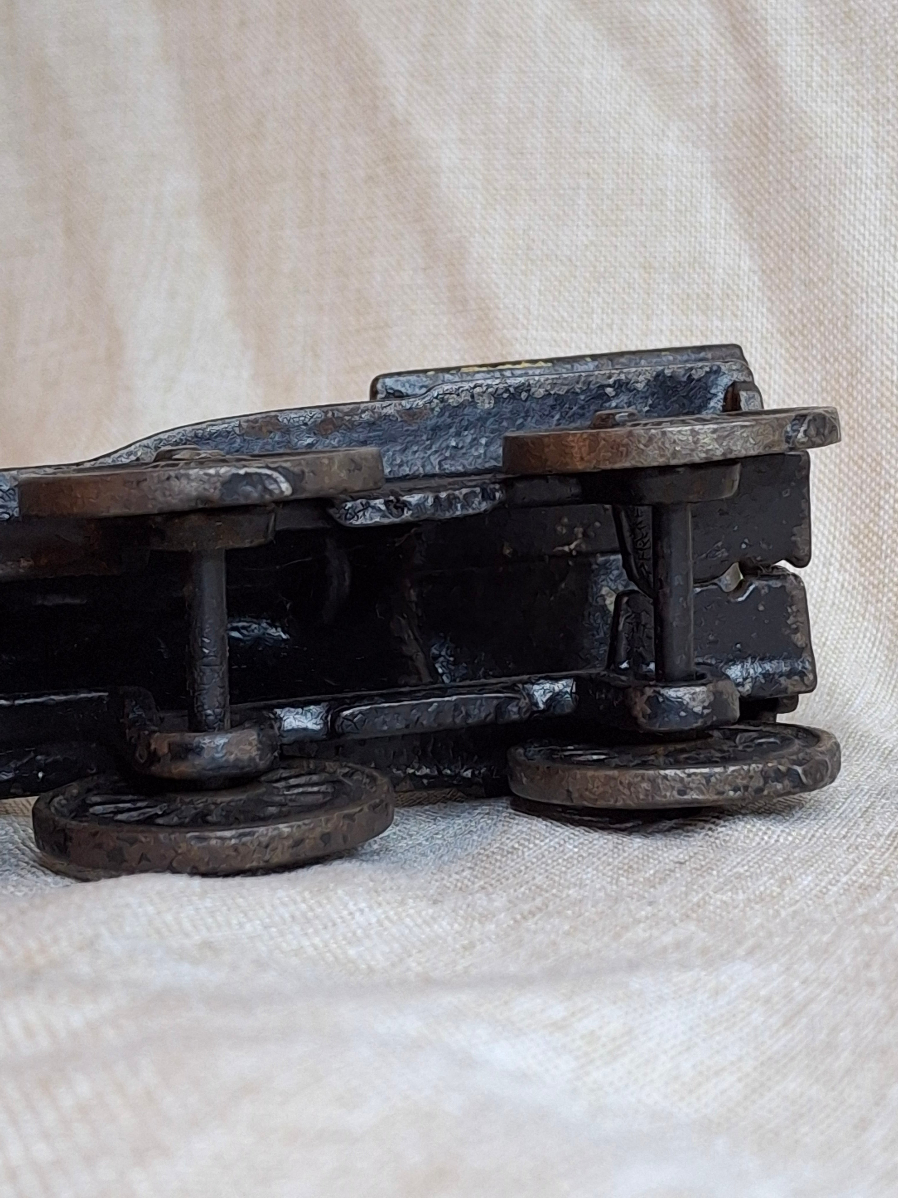 Antique Wilkins Cast Iron Floor Train Locomotive Circa 1895-1905 Keene NH 7"
