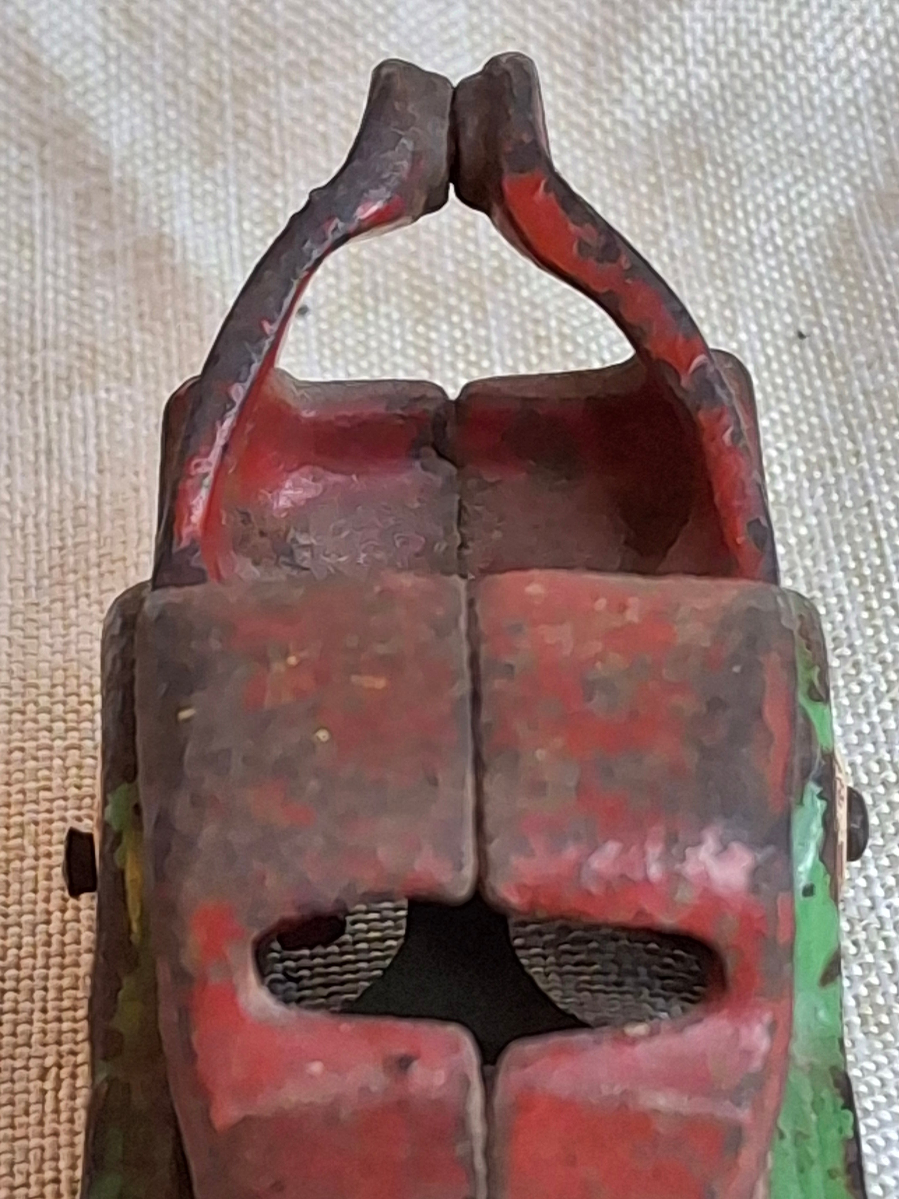 Antique Arcade Cast Iron Tow Truck Wrecker No. 263 Original Paint 1930s USA