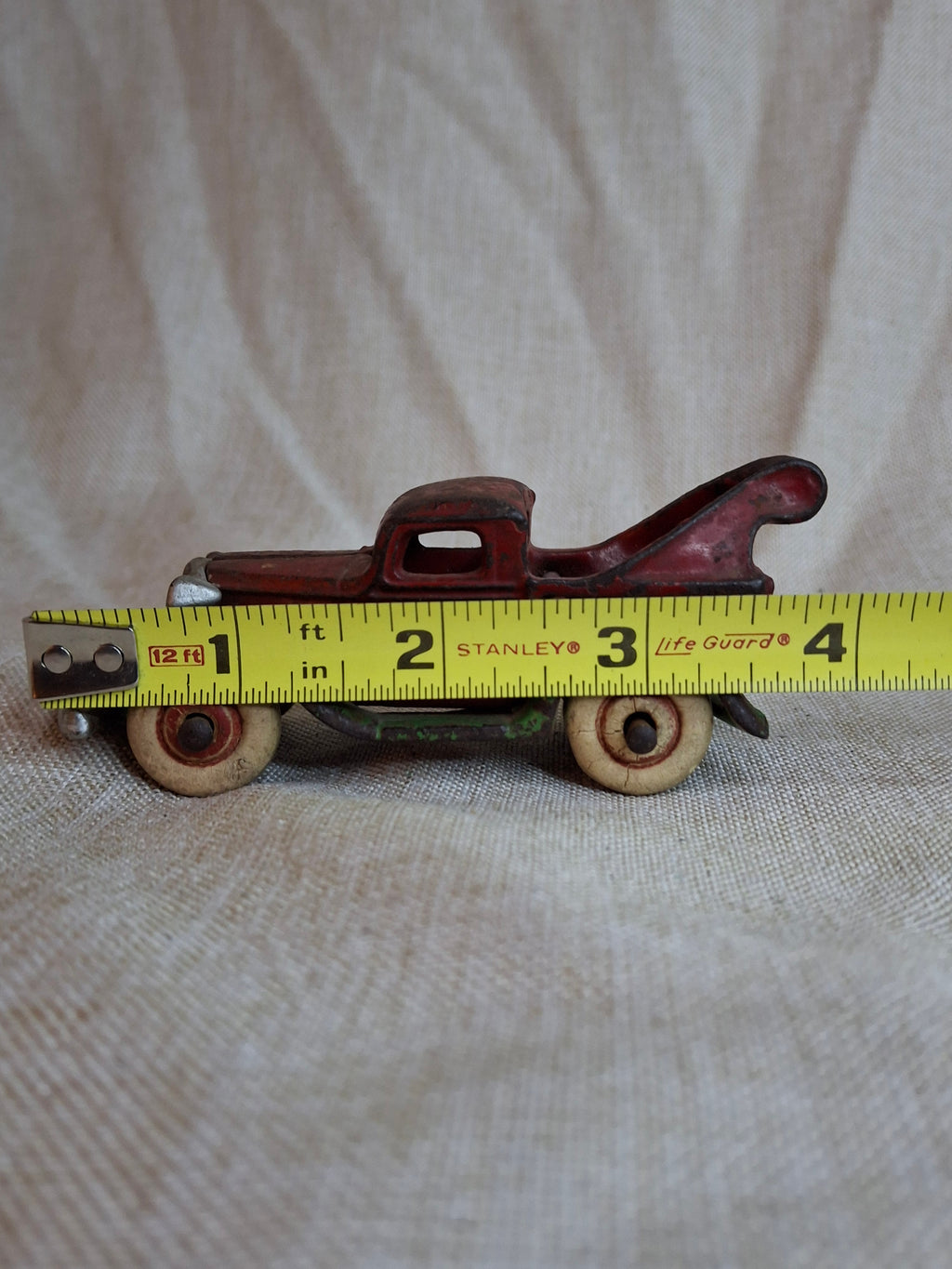 Antique Arcade Cast Iron Tow Truck Wrecker No. 263 Original Paint 1930s USA
