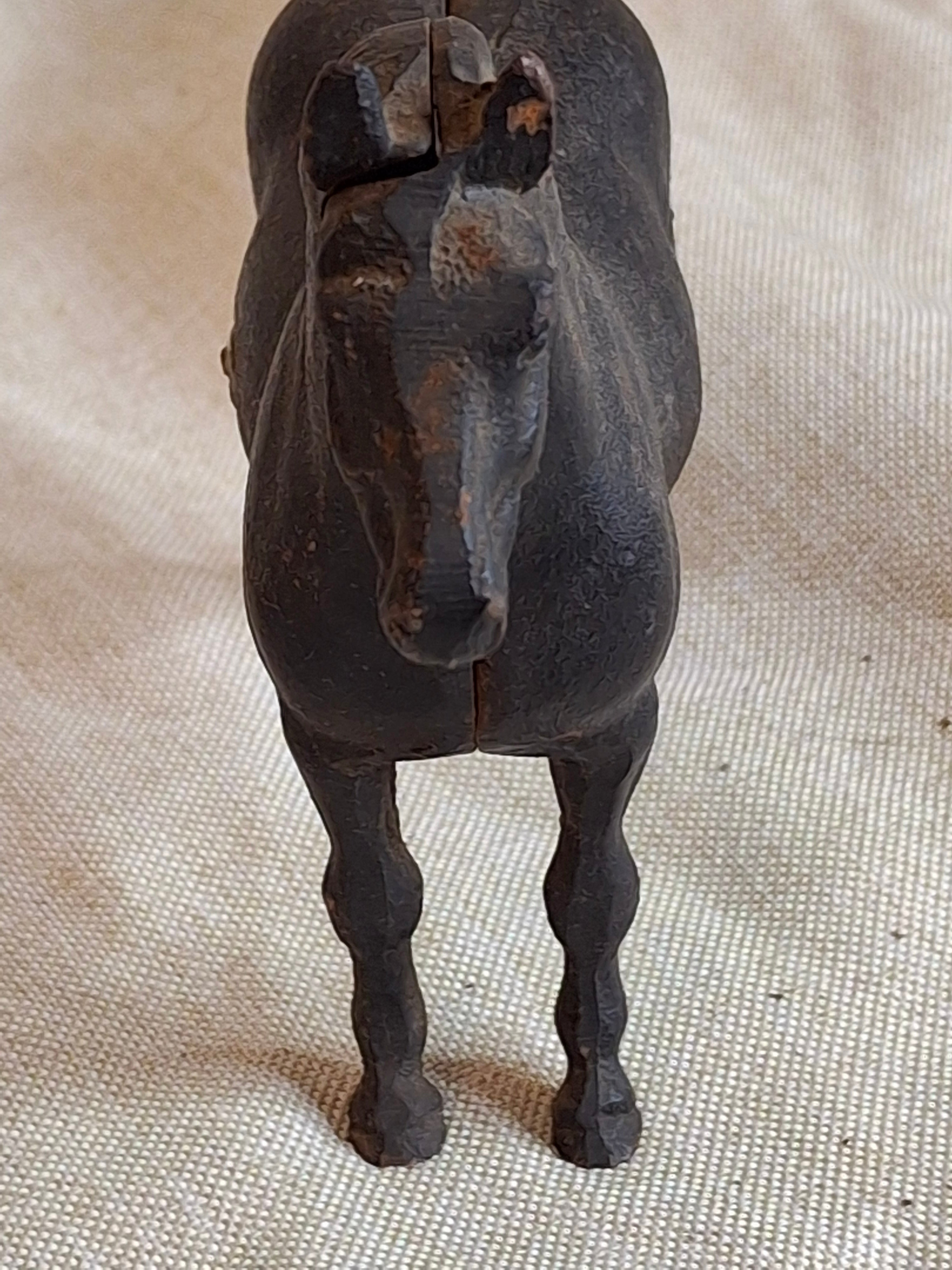 Antique Cast Iron Horse Still Bank Grey Iron Casting Co. Circa 1928 Moore #507