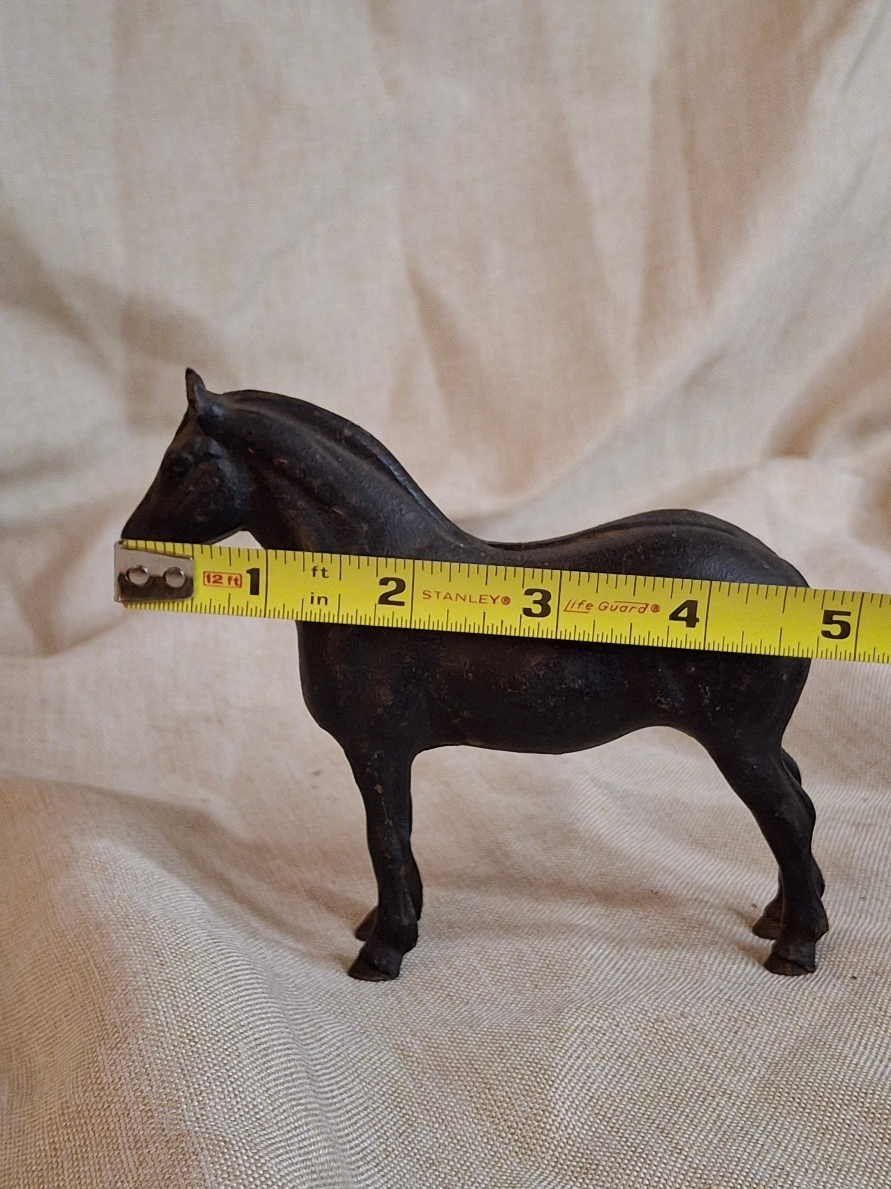 Antique Cast Iron Horse Still Bank Grey Iron Casting Co. Circa 1928 Moore #507