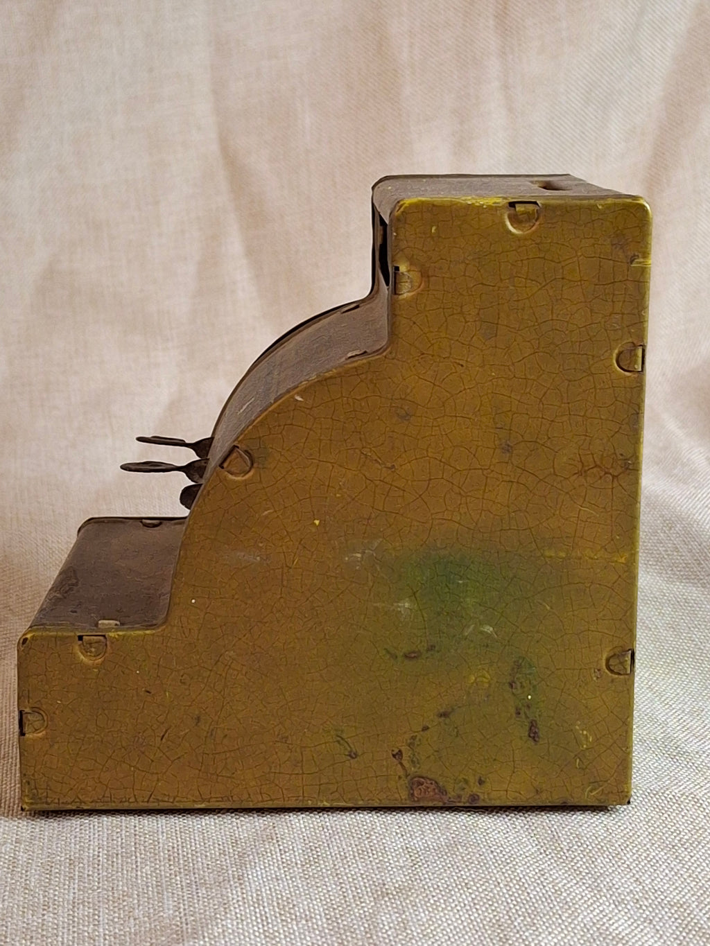 Vintage J. Chein "Happy Days" Tin Litho Cash Register Bank - 1930s Working Toy