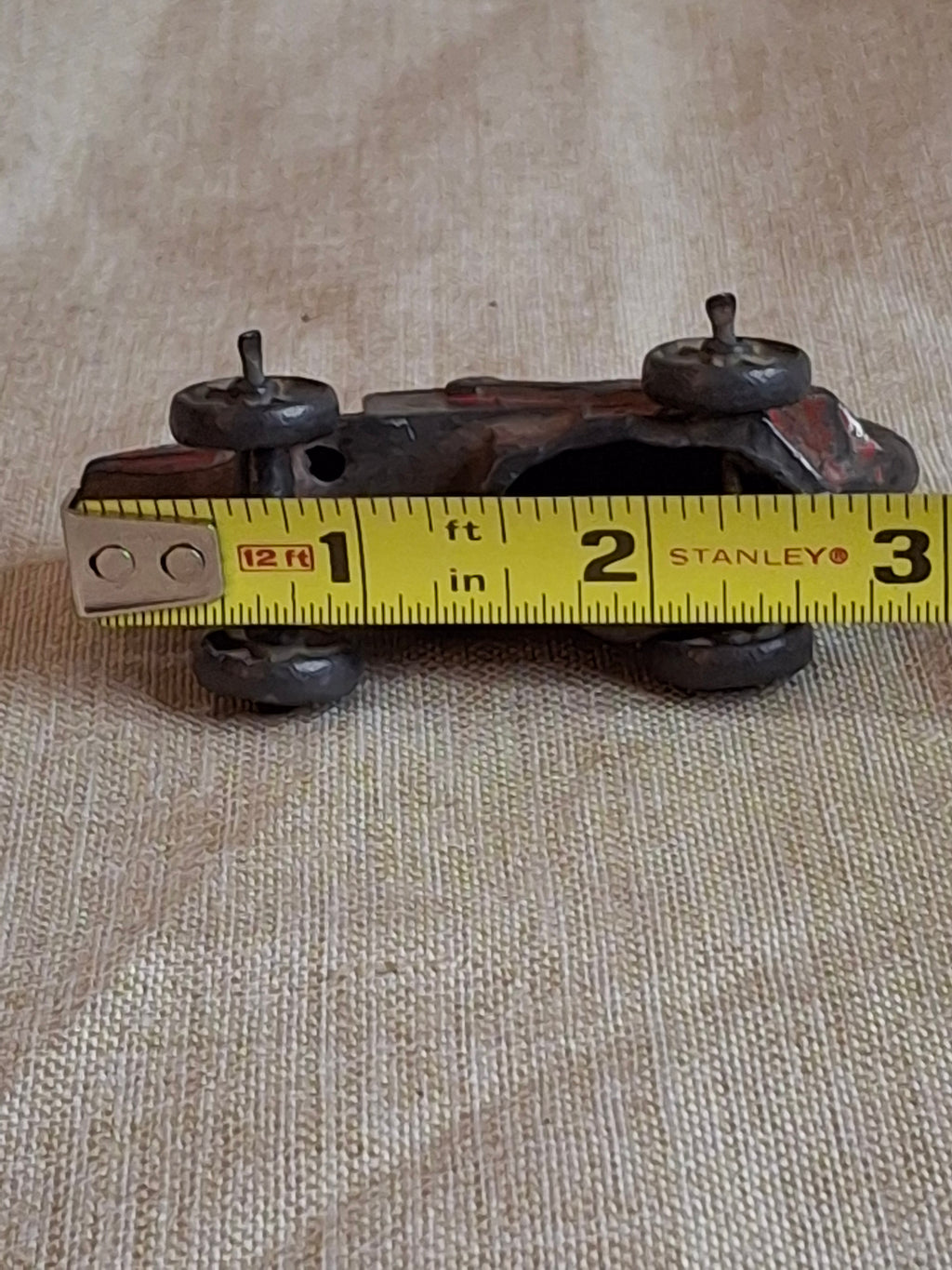 Antique Arcade Cast Iron McCormick-Deering Thresher Toy - Original Red Paint - c. 1920s