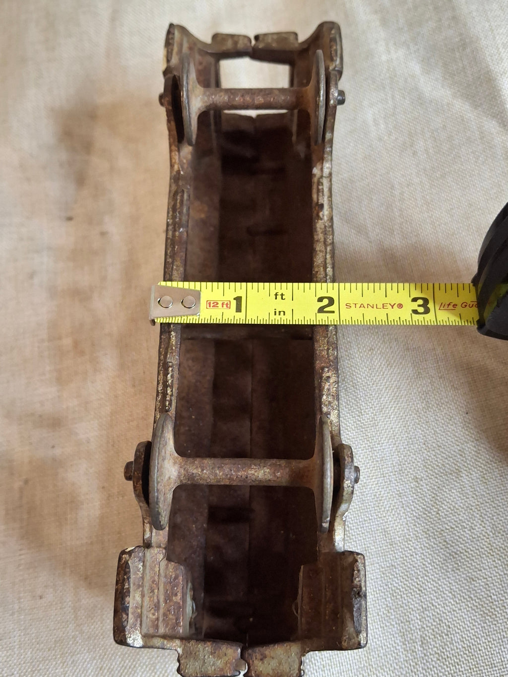Antique Hubley Cast Iron Railroad Car No. 333 "Normandie" Pennsylvania RR Co.