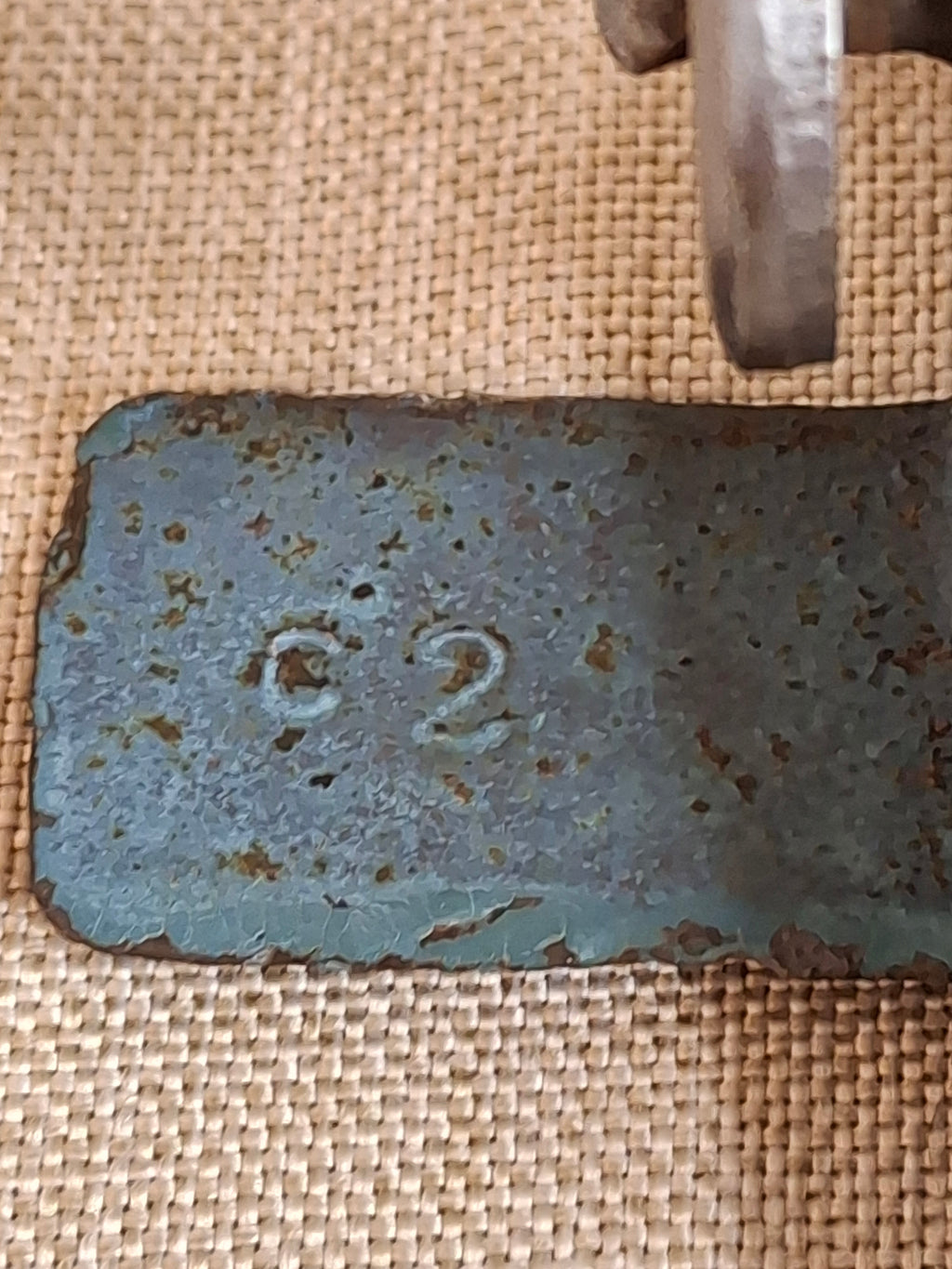 Antique Hubley Lindy Cast Iron Plane 1720 C2 Spirit of St. Louis Toy 1920s Blue
