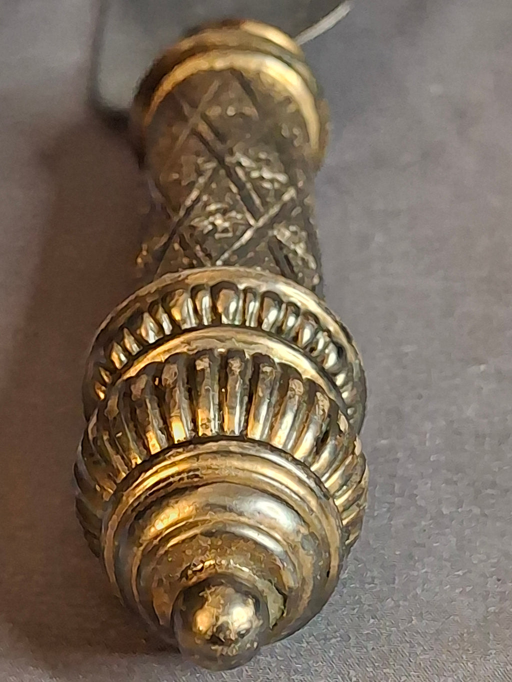 Vintage Sterling Silver 925 Challah Knife & Cake Server Set Sheffield Blade Judaica