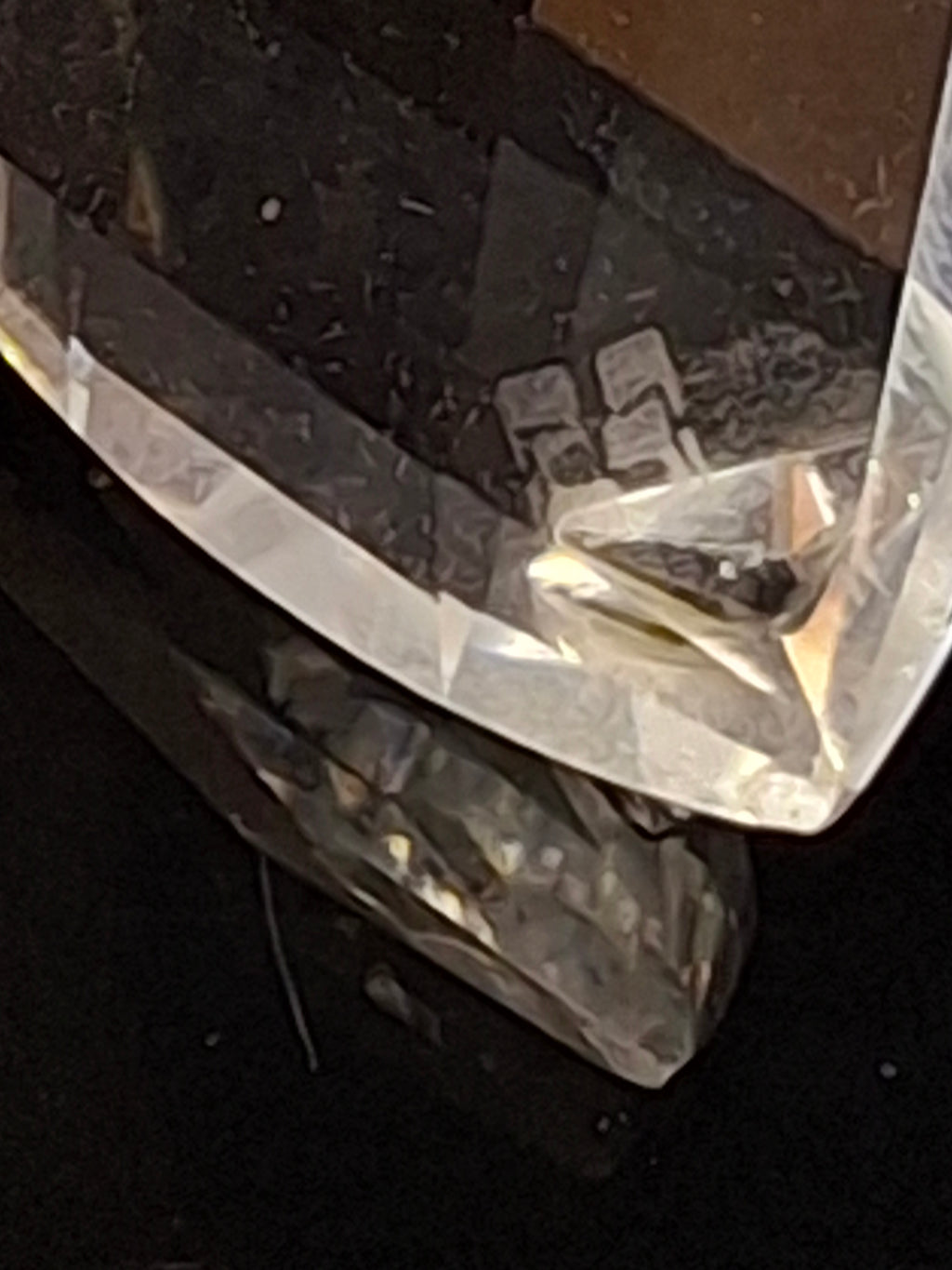 Rare Vintage Swarovski Crystal Duck Pair - SC Block Logo - Metal Beak Retired