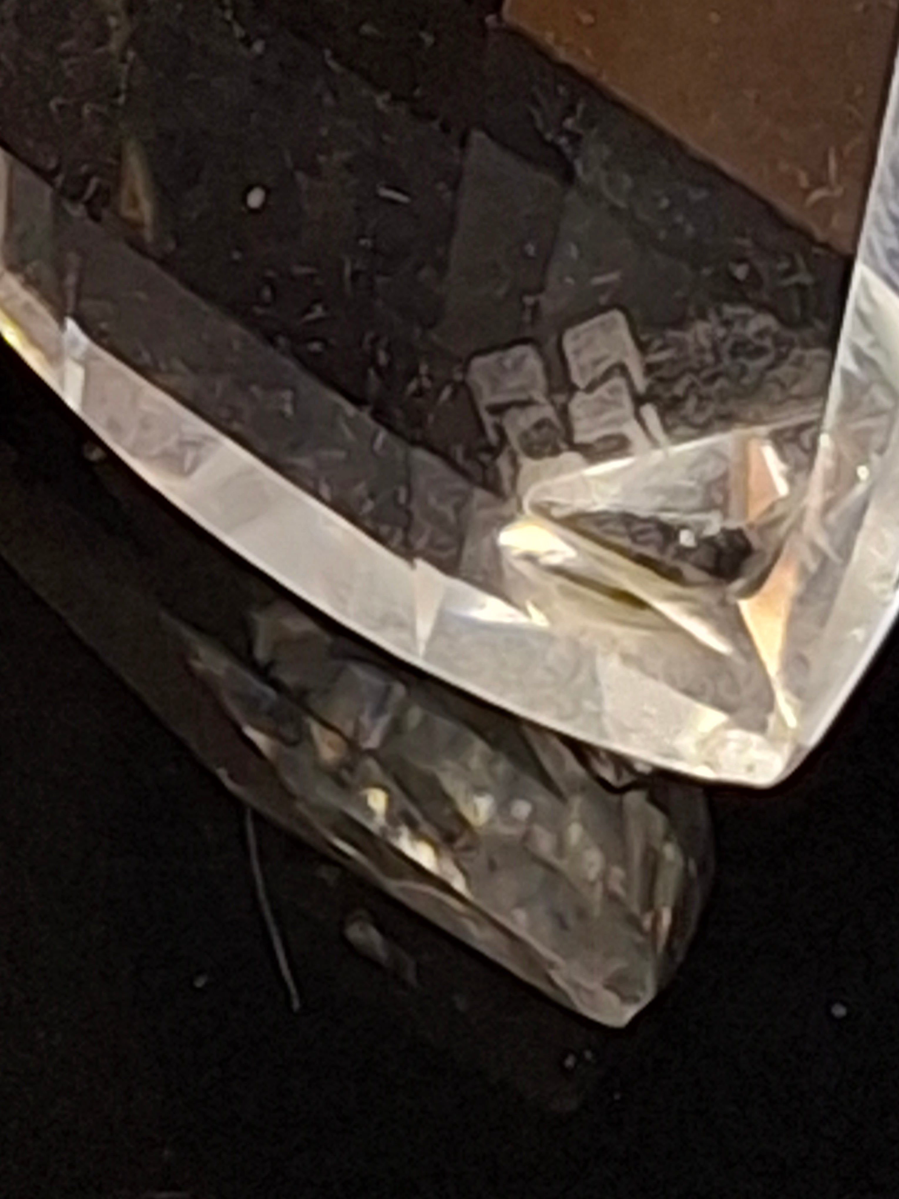 Rare Vintage Swarovski Crystal Duck Pair - SC Block Logo - Metal Beak Retired