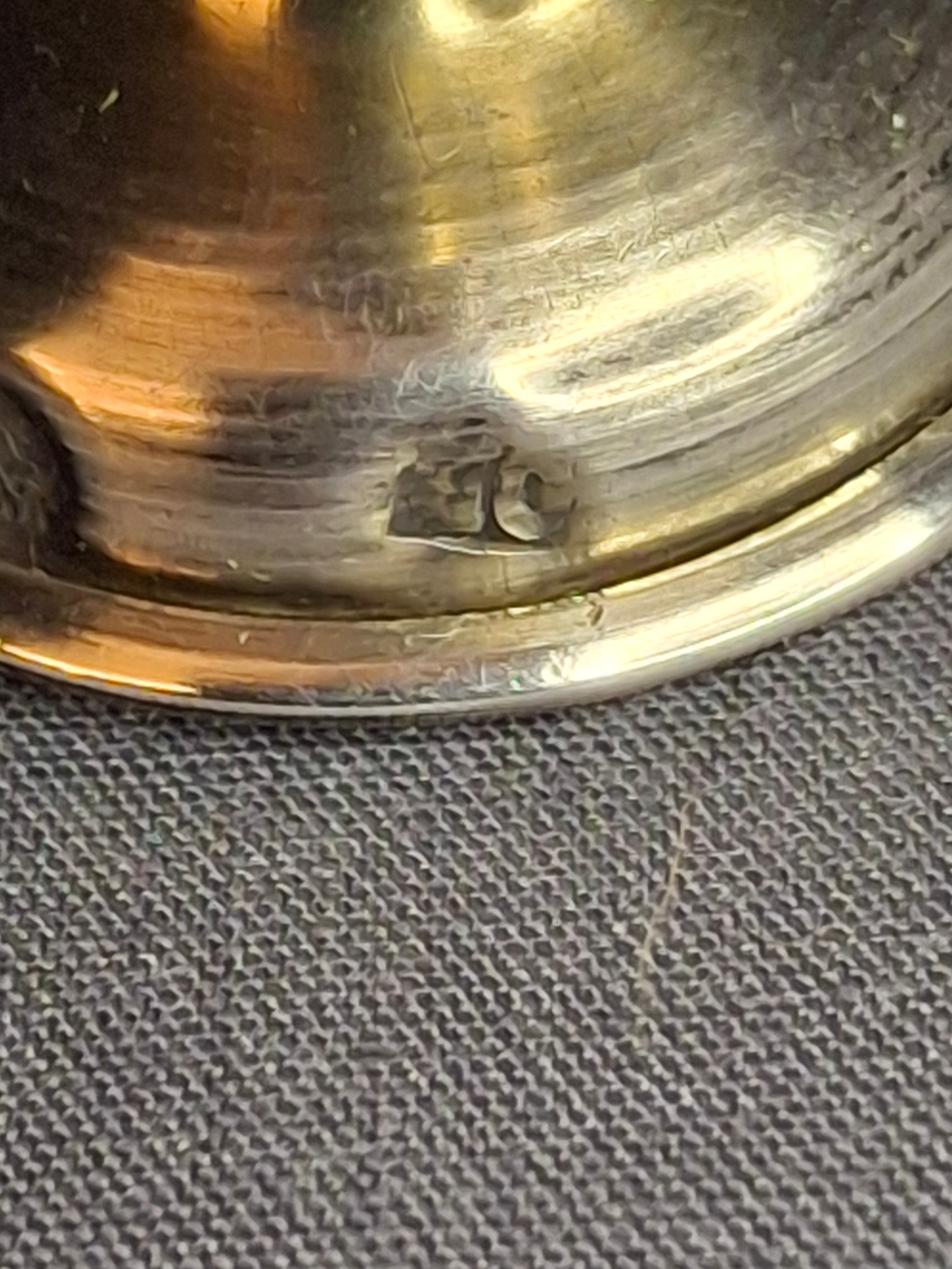 Antique Russian 84 Silver Kiddush Cup Moscow 1908-1917 Petr Skripnikov Engraved