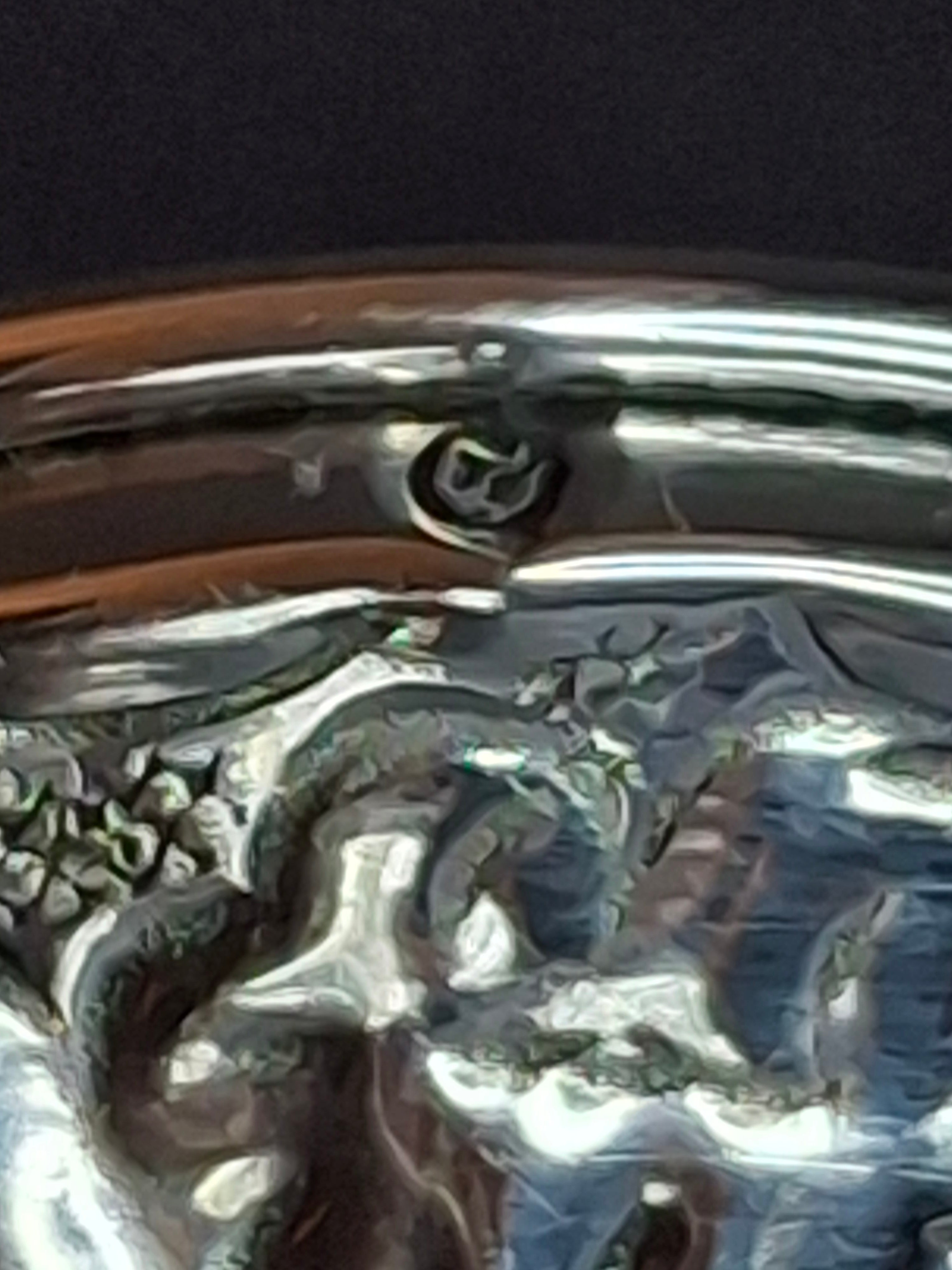 Vintage Bier Jerusalem Solid Silver Kiddush Cup - Hand-Chased Repoussé Grapes - Artisan "Ben" Hallmark