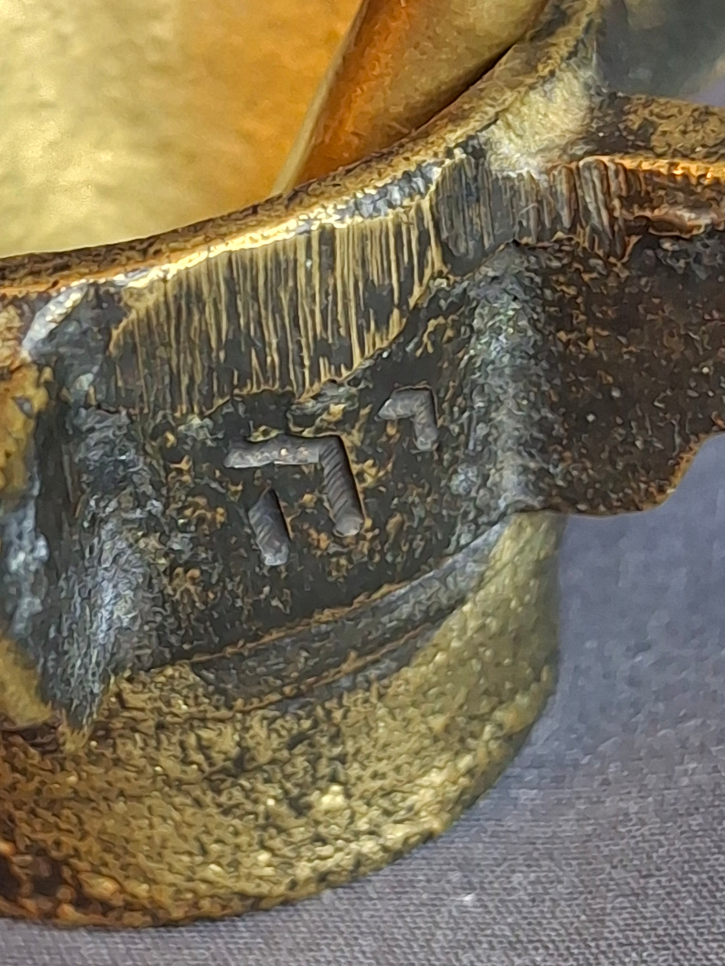 Museum-Grade Kabbalistic Assemblage: 18thC Inscribed Healing Mortar, AGLA Amulet Tray & Travel Shabbat Candlesticks