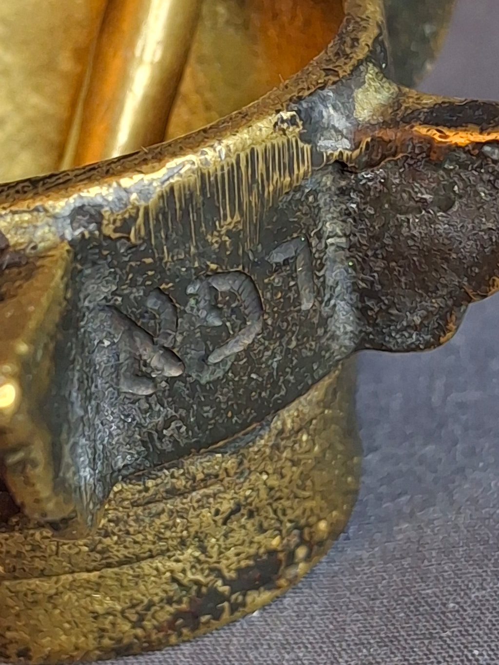 Museum-Grade Kabbalistic Assemblage: 18thC Inscribed Healing Mortar, AGLA Amulet Tray & Travel Shabbat Candlesticks