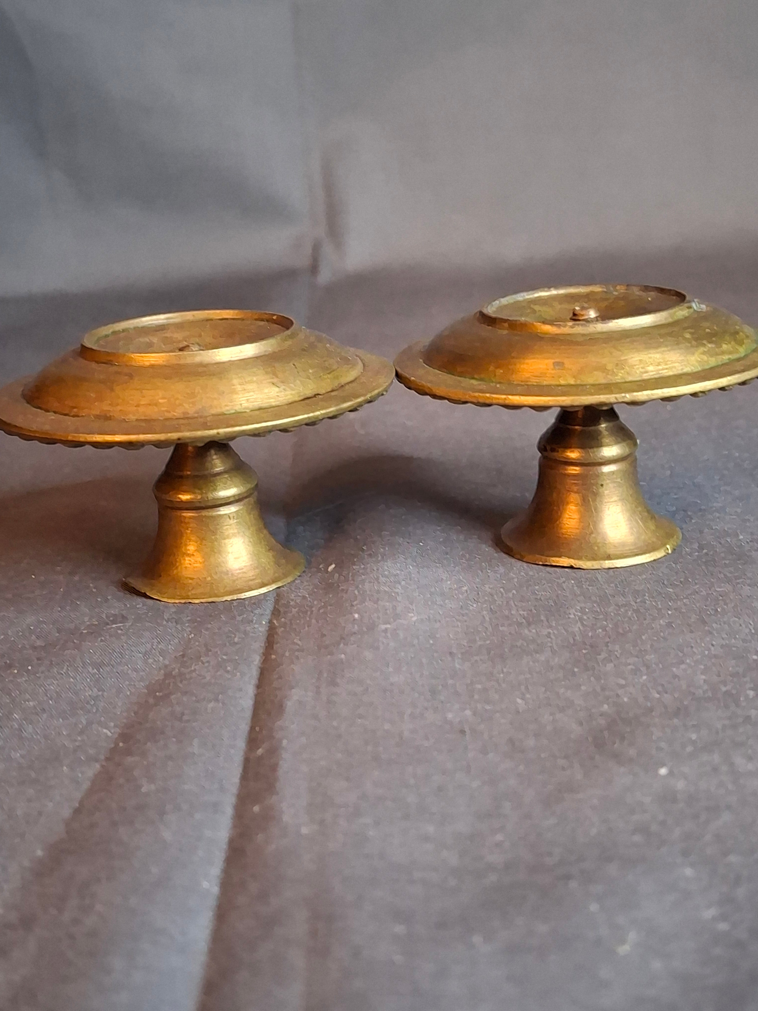 Museum-Grade Kabbalistic Assemblage: 18thC Inscribed Healing Mortar, AGLA Amulet Tray & Travel Shabbat Candlesticks