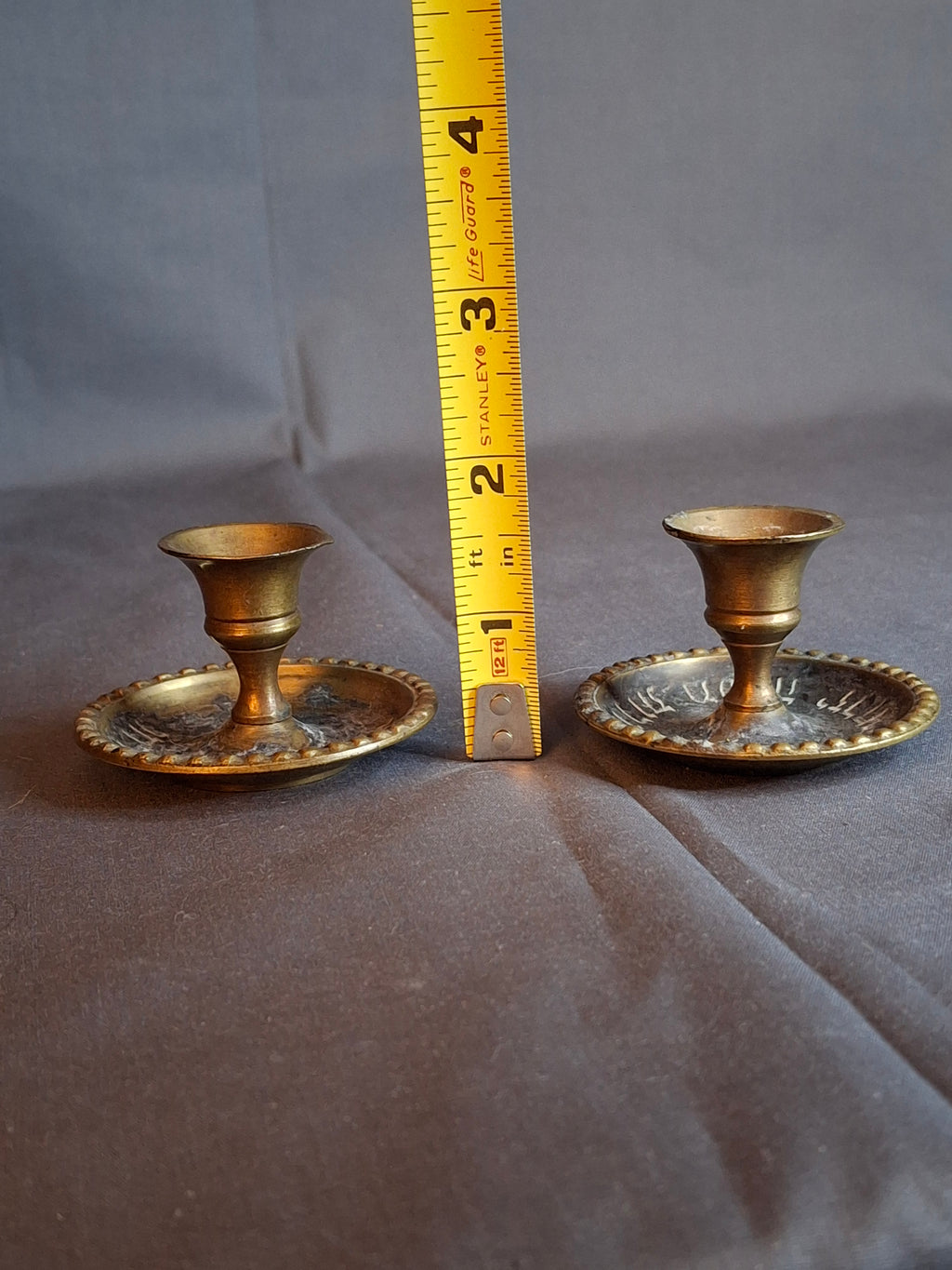 Museum-Grade Kabbalistic Assemblage: 18thC Inscribed Healing Mortar, AGLA Amulet Tray & Travel Shabbat Candlesticks