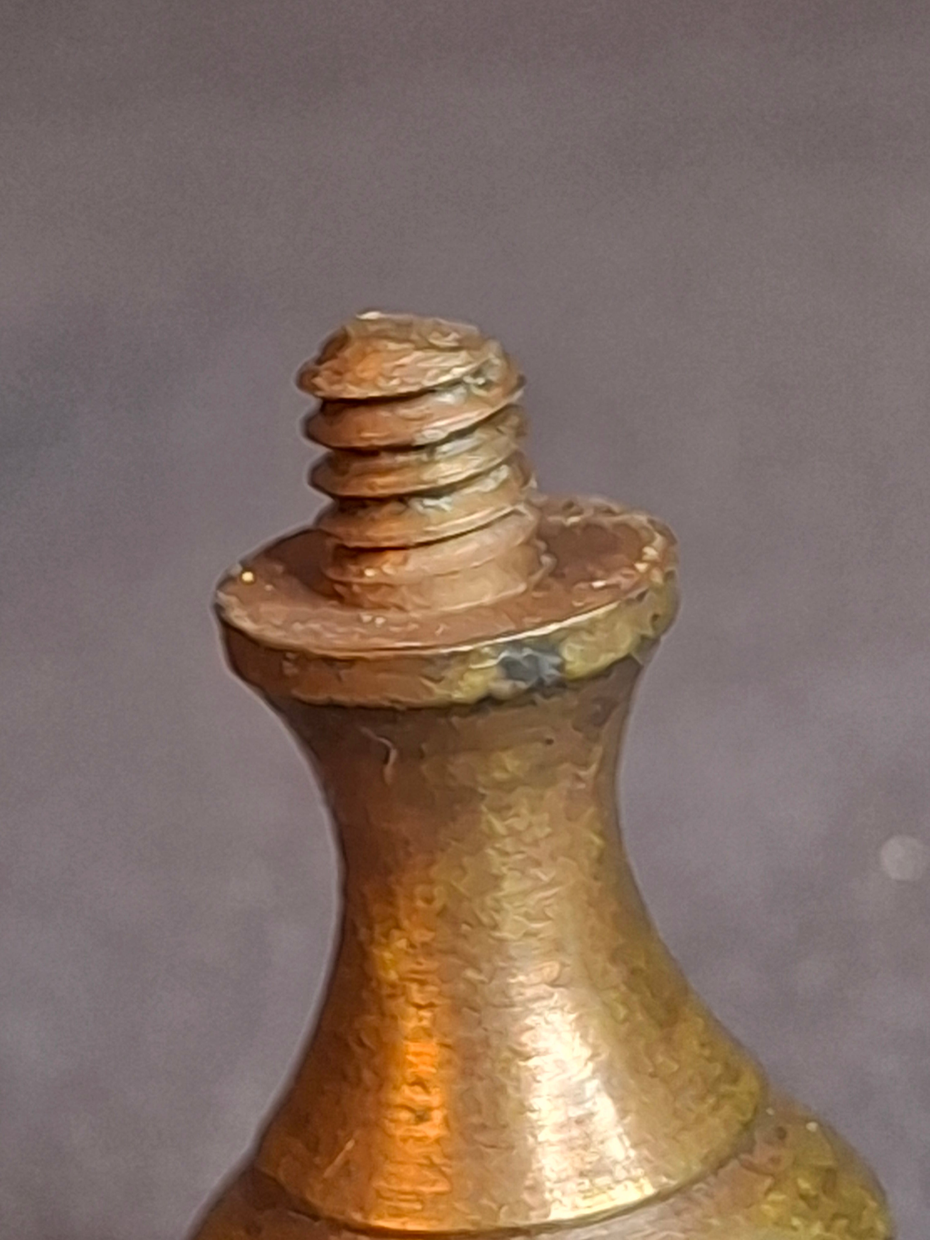 Museum-Grade Kabbalistic Assemblage: 18thC Inscribed Healing Mortar, AGLA Amulet Tray & Travel Shabbat Candlesticks