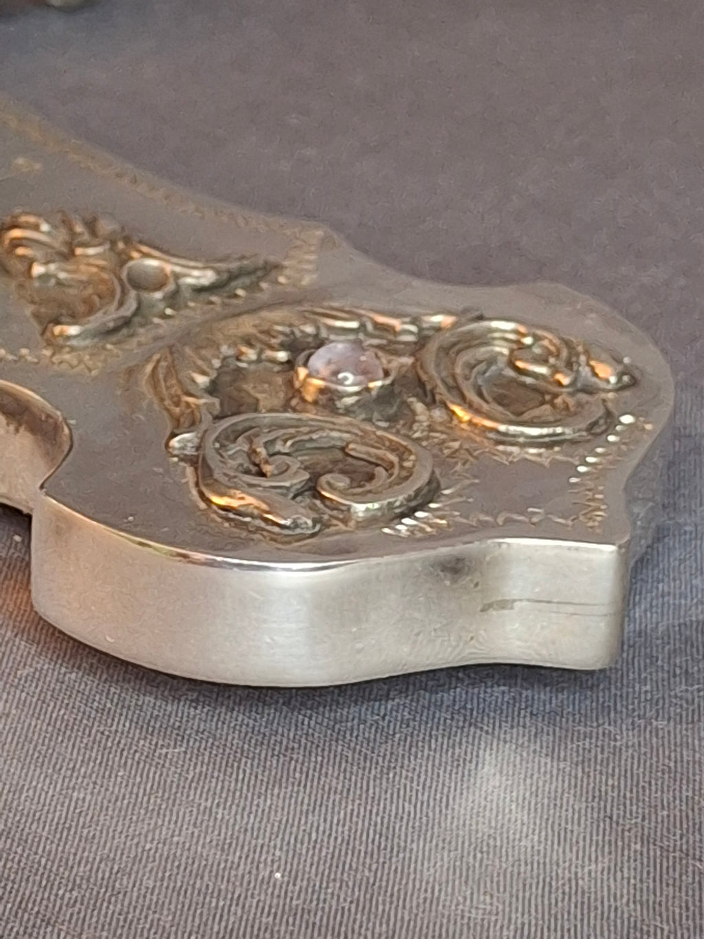Important Antique 1894 Russian 84 Silver Purim Grogger Gragger Noise Maker Moscow Judaica