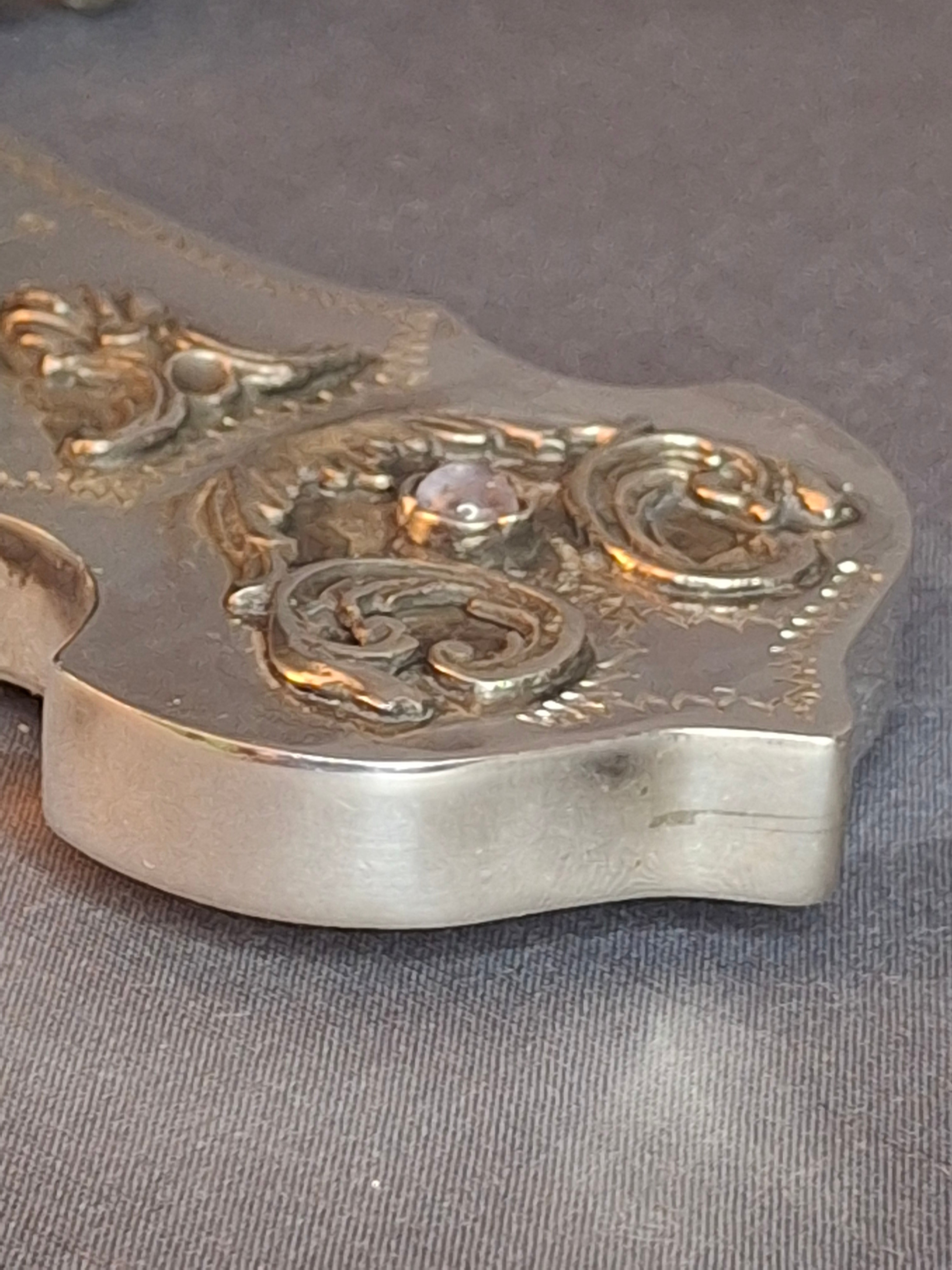 Important Antique 1894 Russian 84 Silver Purim Grogger Gragger Noise Maker Moscow Judaica
