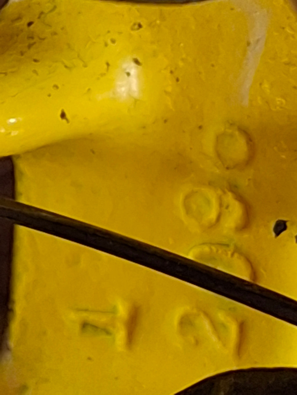 Rare 6" Deluxe Size Hubley Take-a-Part Roadster Yellow & Black Cast Iron 1933