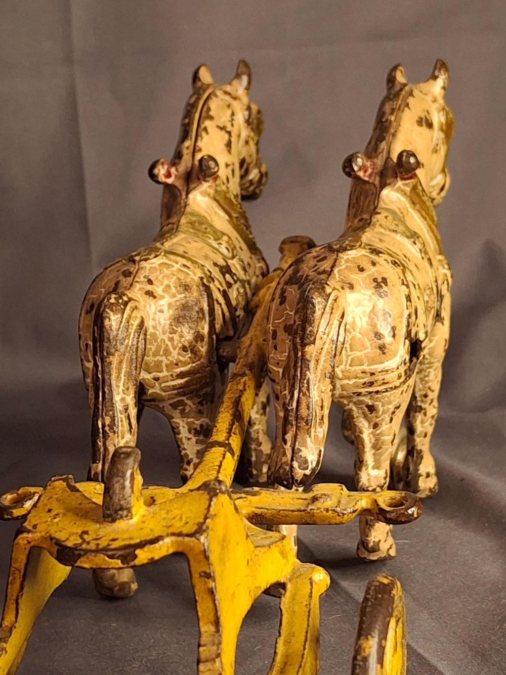 Antique Kenton Overland Circus Band Wagon Cast Iron Toy Original Paint Prewar