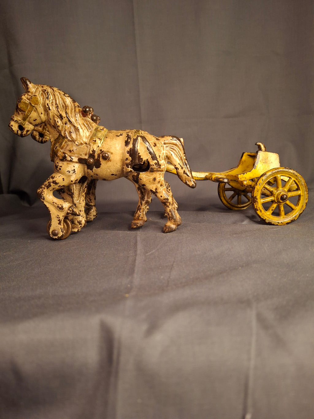 Antique Kenton Overland Circus Band Wagon Cast Iron Toy Original Paint Prewar