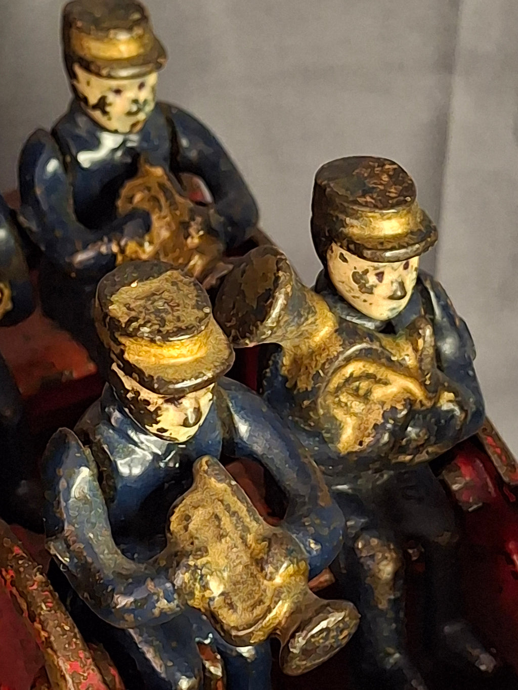 Antique Kenton Overland Circus Band Wagon Cast Iron Toy Original Paint Prewar