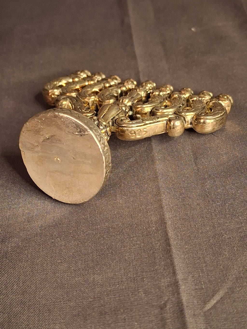 Vintage Miniature 925 Sterling Silver Hanukkah Menorah Hanukkiah 32g Judaica