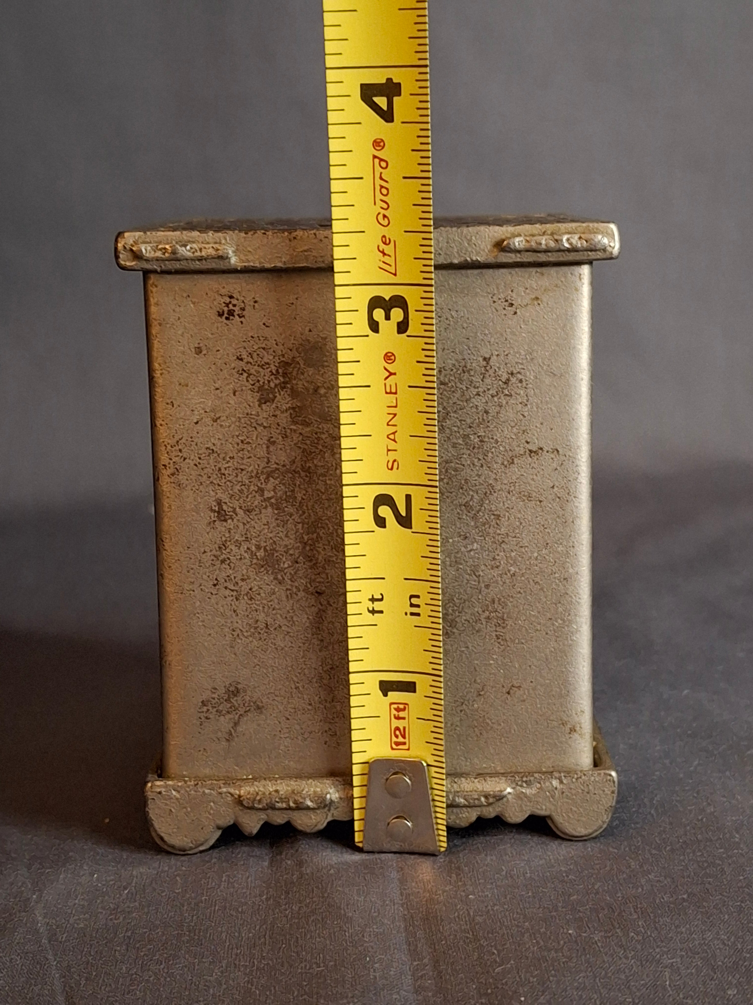 Antique Kenton Brand Union Bank Cast Iron Safe Still Coin Bank, Circa 1910