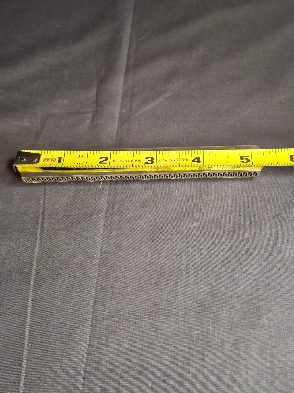 Vintage Bezalel Israel Sterling Silver Filigree Mezuzah Case 925 Judaica 5.25"