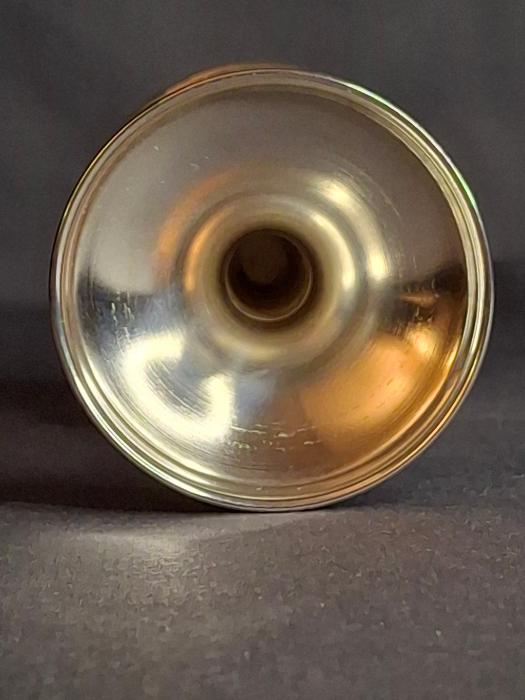 Vintage Italian .800 Solid Silver Kiddush Cup Goblet – Grape Motif, Circa 1950s