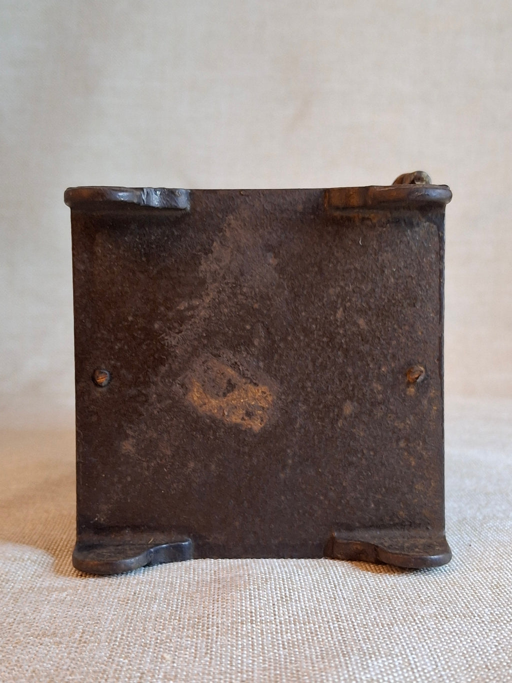 Antique Young America Cast Iron Safe Still Bank Penny Farthing Bicycle J. & E. Stevens c. 1880s