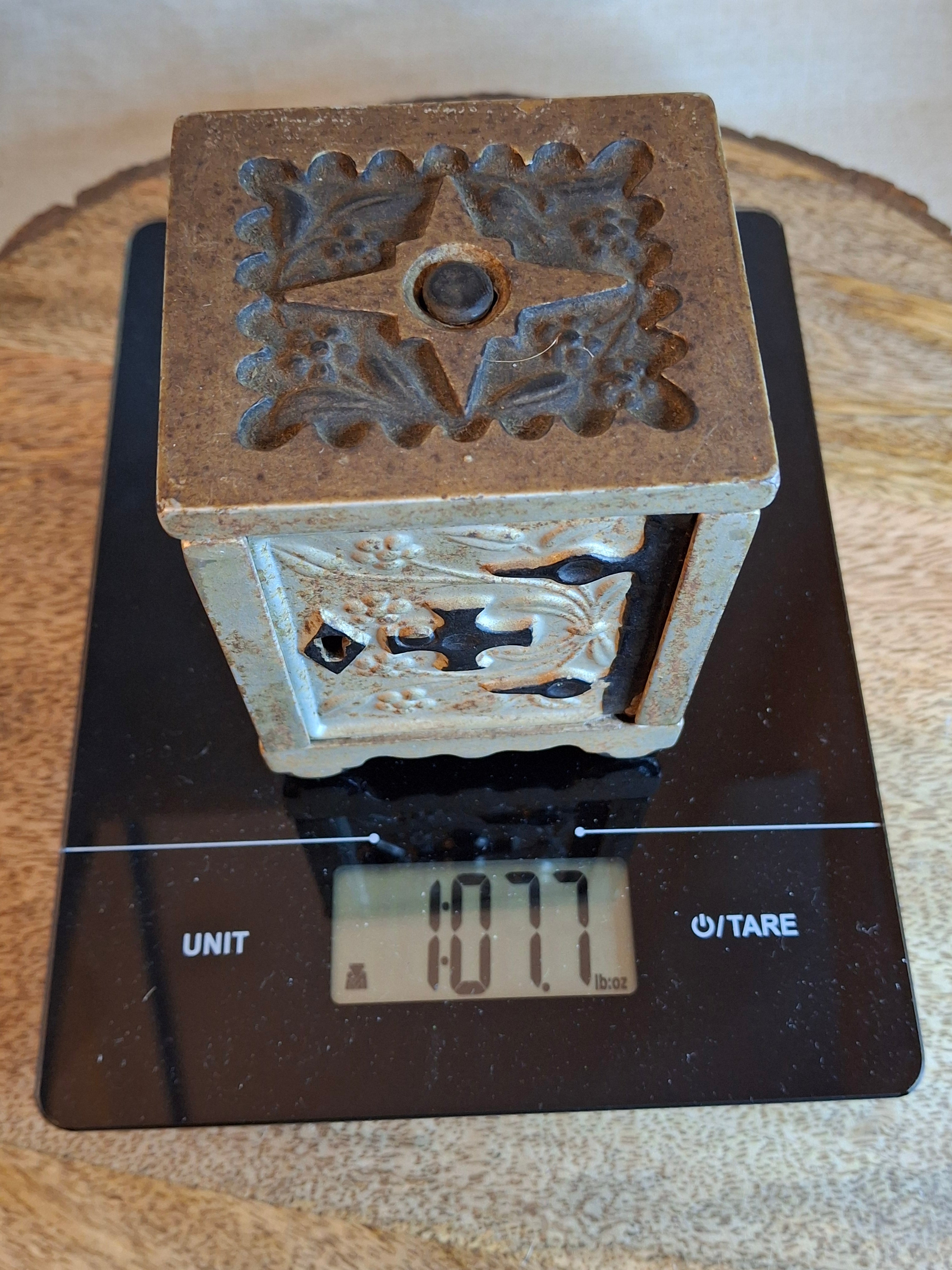 Antique J. & E. Stevens "Key Lock Safe" No. 50 Cast Iron Bank - Pat. 1897