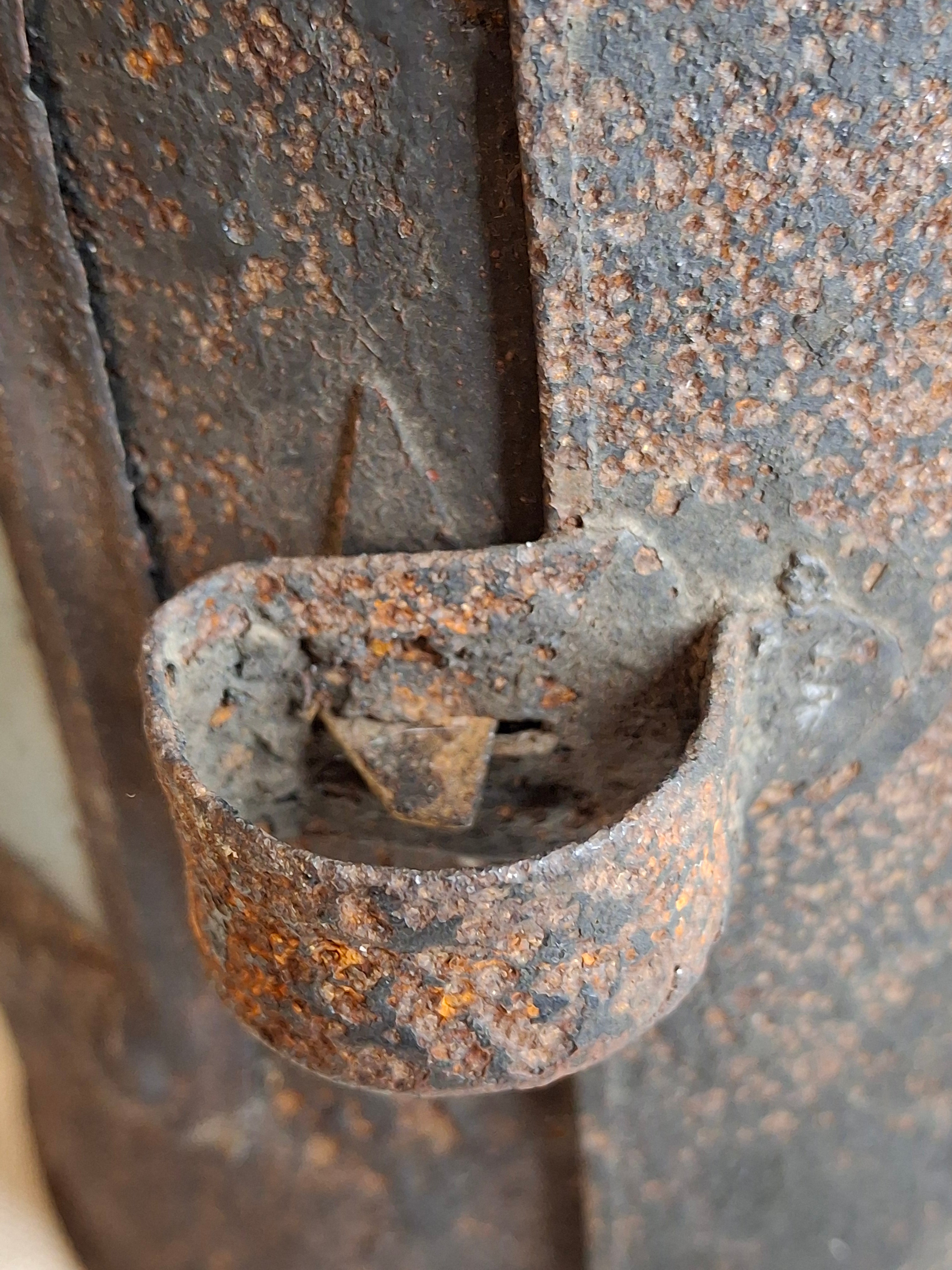Antique 19th Century Sheet Iron Candle Lantern with Original Glass | Primitive Barn Lighting