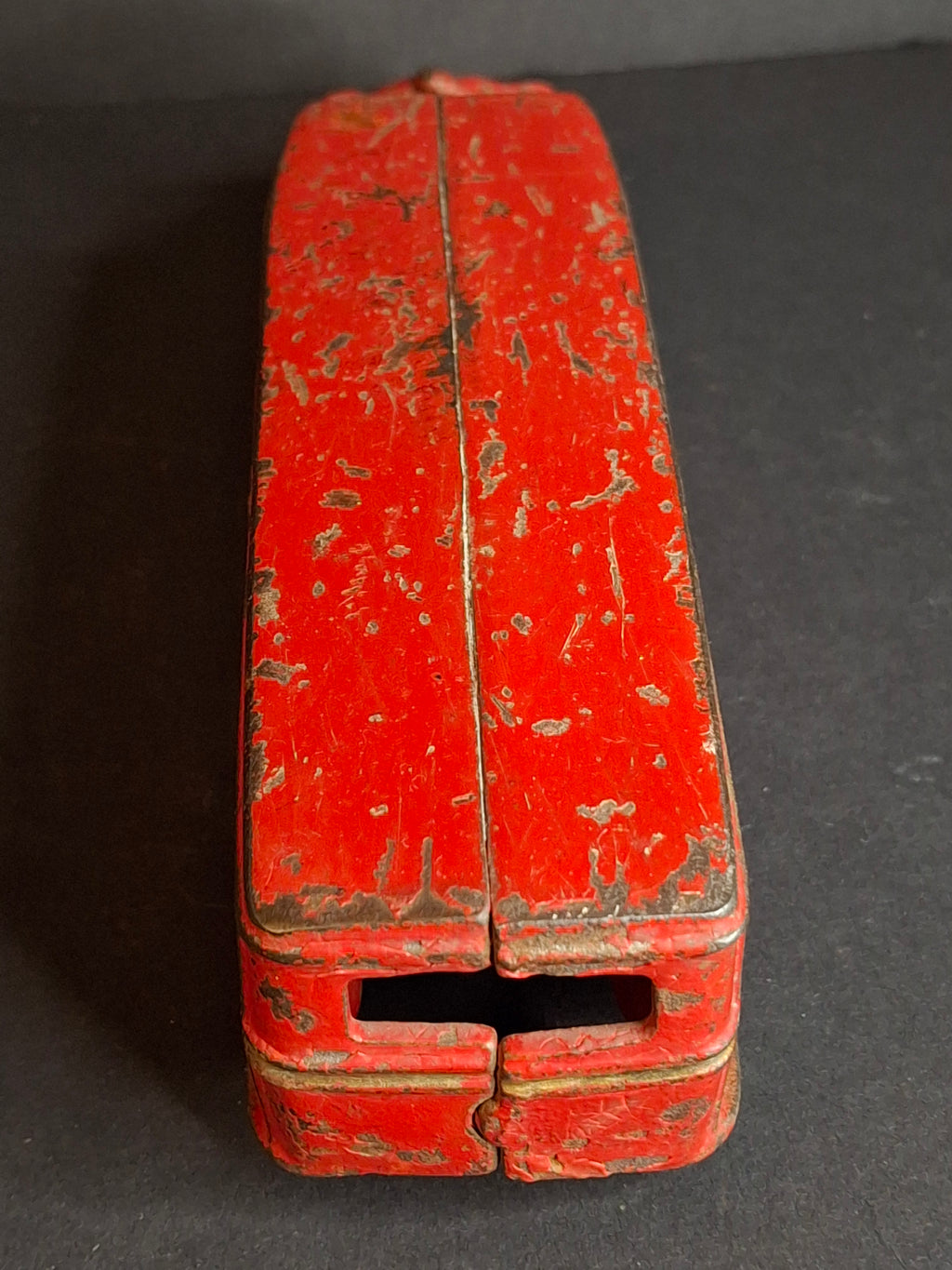 Antique Arcade Cast Iron Fageol Safety Bus Large 8" Model Red Vintage Toy Car Vehicle 1920s