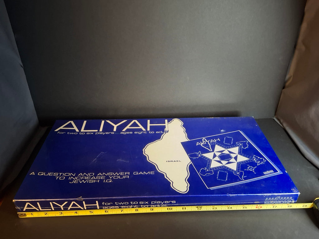 Vintage 1977 ALIYAH Board Game Sealed Brand New Jewish Learning Materials Israel